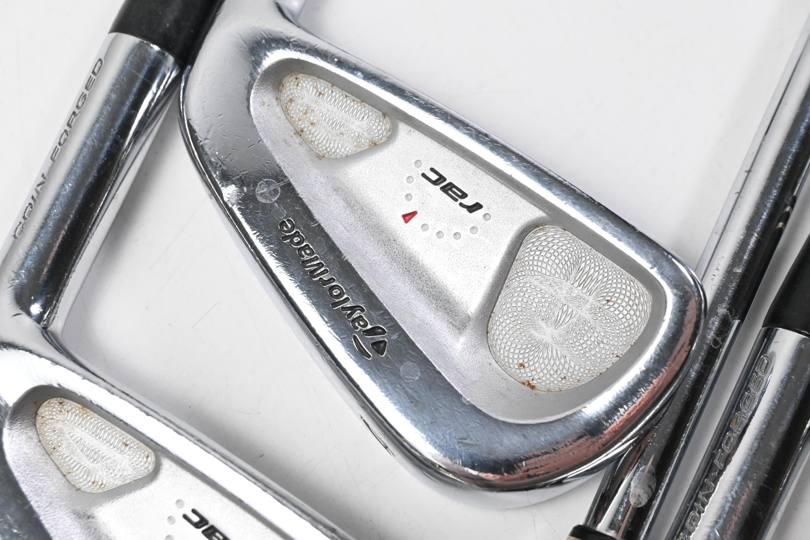 Taylormade RAC CB Coin Forged Irons / 3-7i / Regular Flex Dynamic Gold Shafts