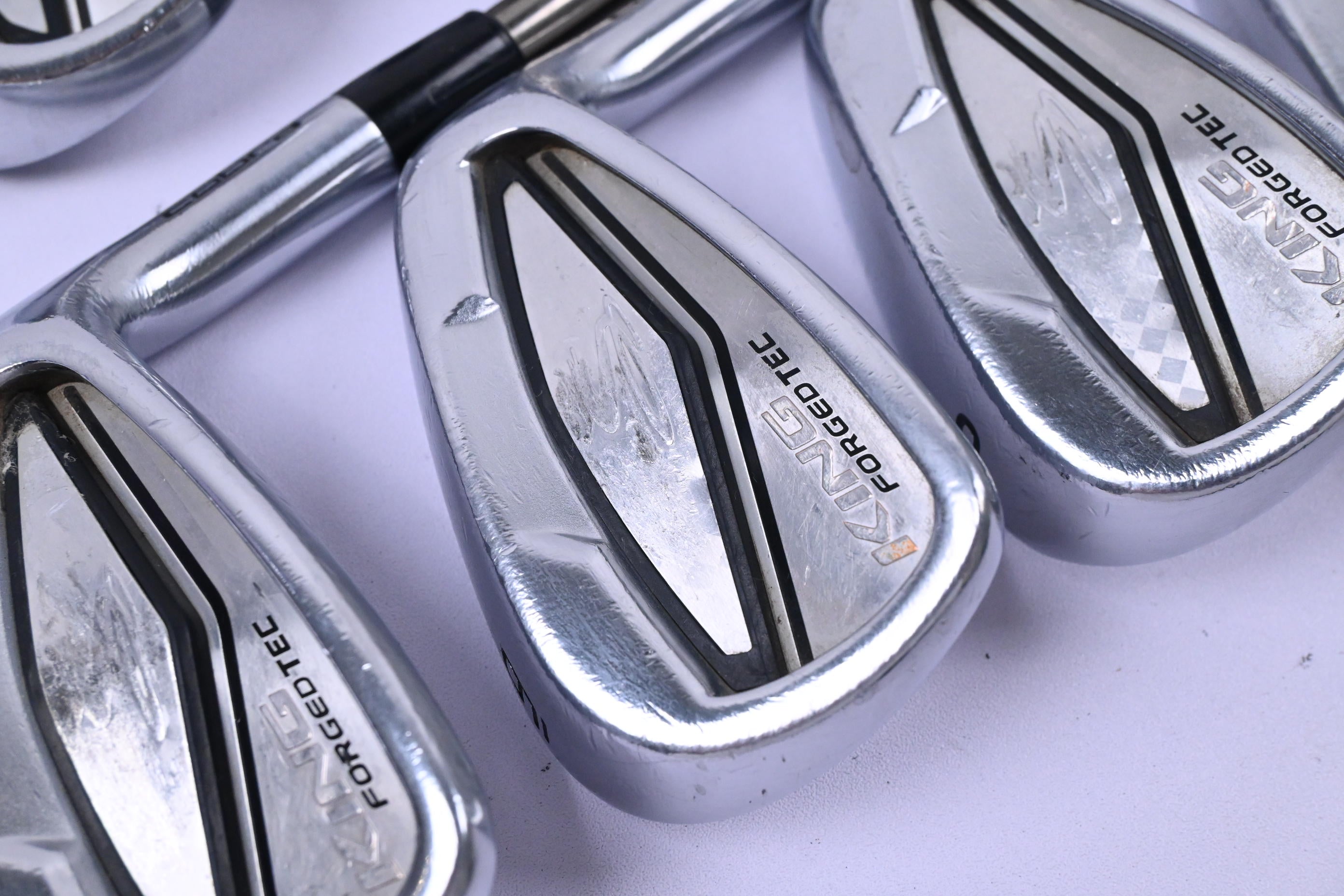Cobra King Forged Tec Irons / 5-PW+GW / Senior Flex Recoil ES 460 Shafts