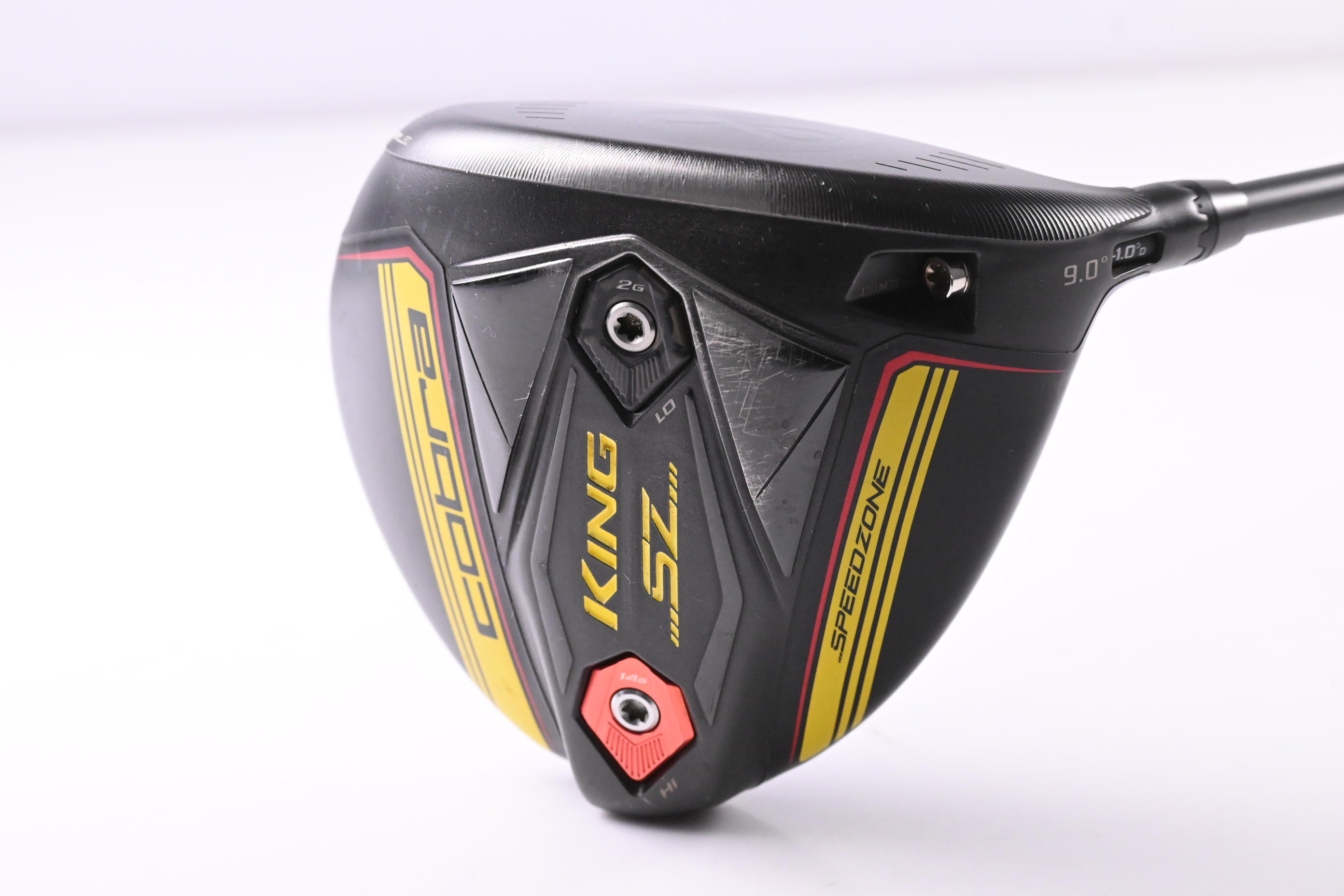 Cobra King Speedzone Driver / 9 Degree / Stiff Flex HZRDUS Smoke Yellow 60 Shaft