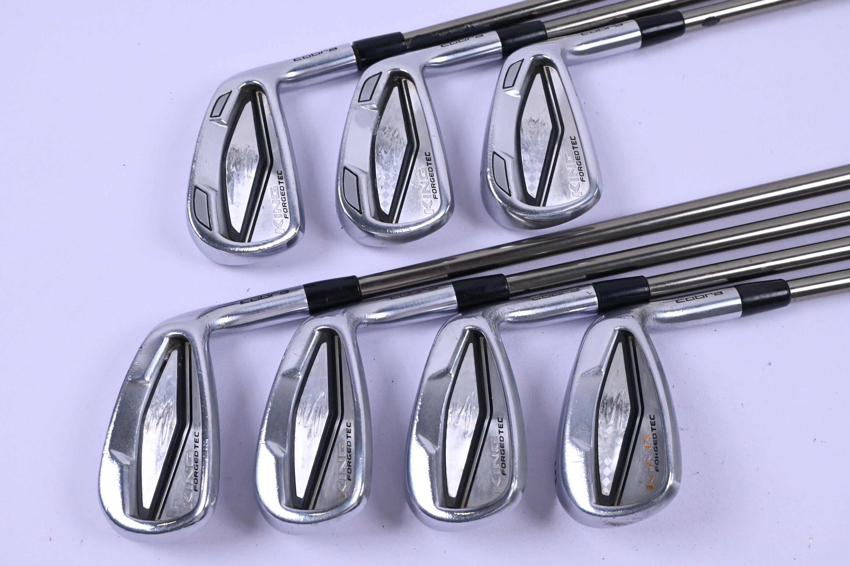 Cobra King Forged Tec Irons / 5-PW+GW / Senior Flex Recoil ES 460 Shafts