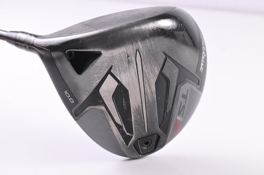 Left Hand Titleist TS2 Driver / 10 Degree / Stiff Flex Tensei AV RAW Blue 55