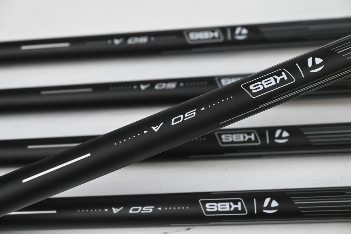 Taylormade Qi Max Irons / 7-PW+GW / Senior Flex KBS by REAX HL 50 Shafts