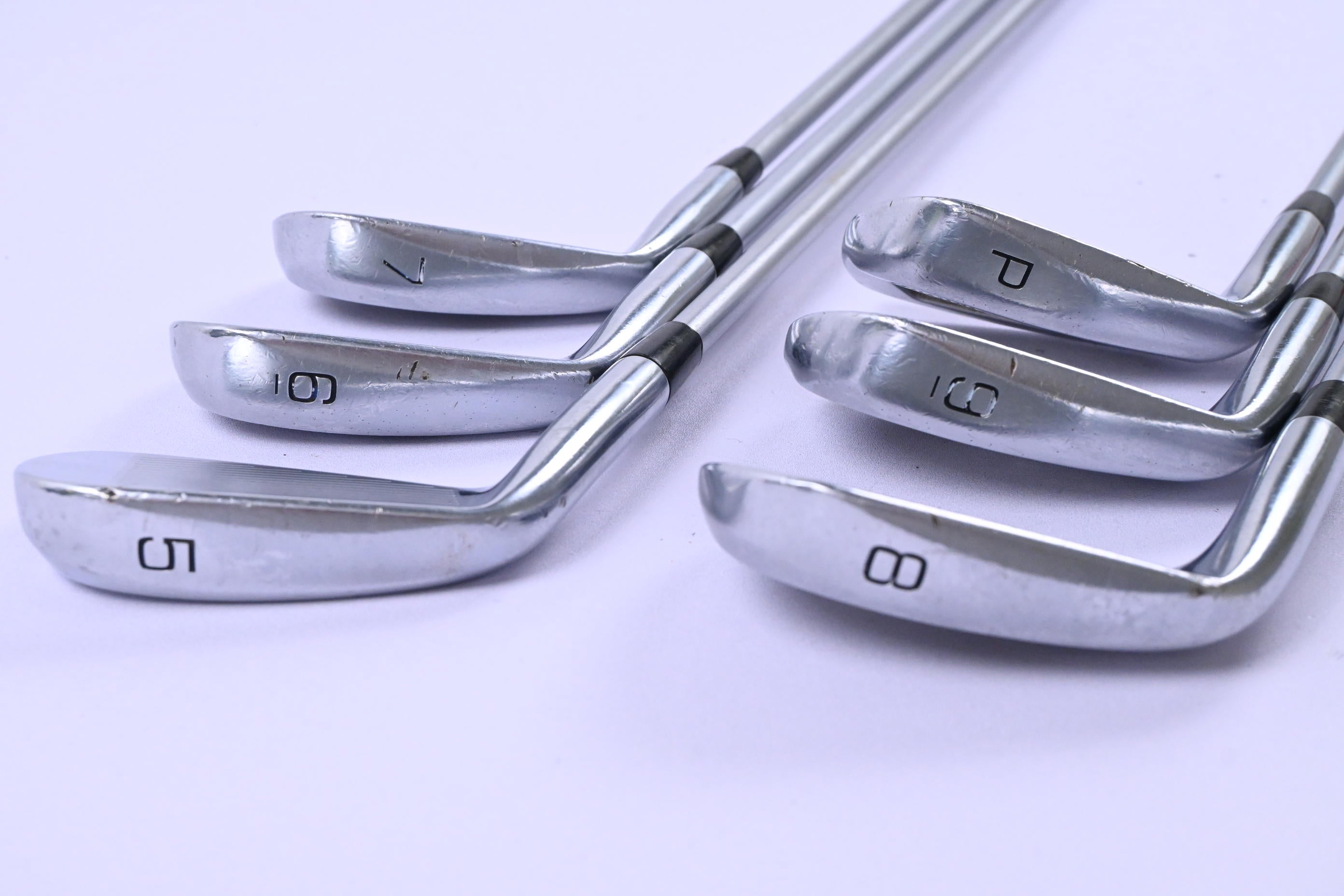 Mizuno JPX 850 Forged Irons / 5-PW / Stiff Flex KBS C-Taper Lite 110 Shafts