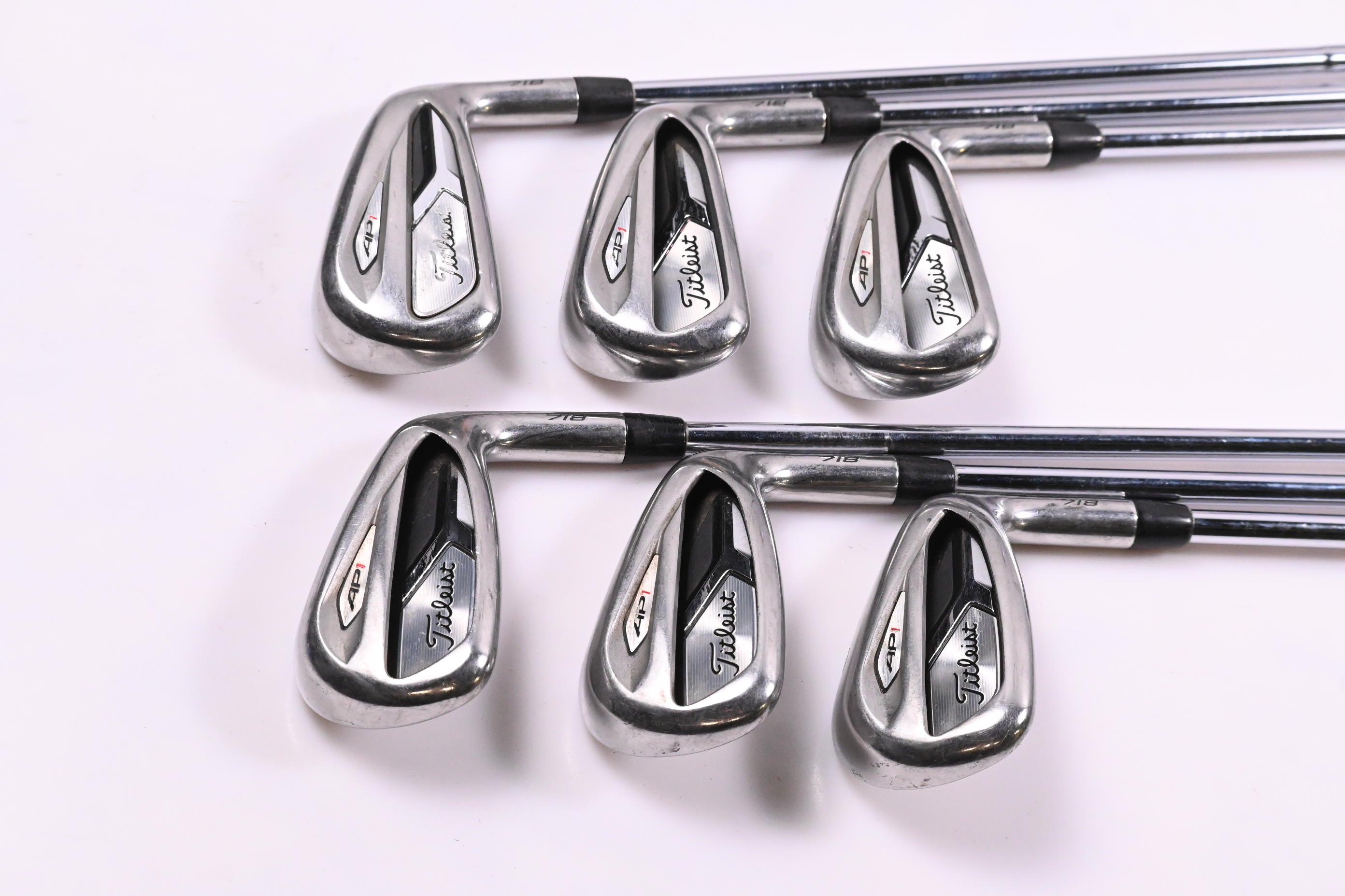 Titleist 718 AP1 Irons / 5-PW / Stiff Flex AMT Red S300 Shafts
