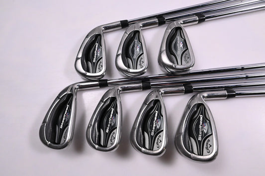 Callaway Steelhead XR Irons / 4-PW / Stiff Flex Dynamic Gold S300 Shafts
