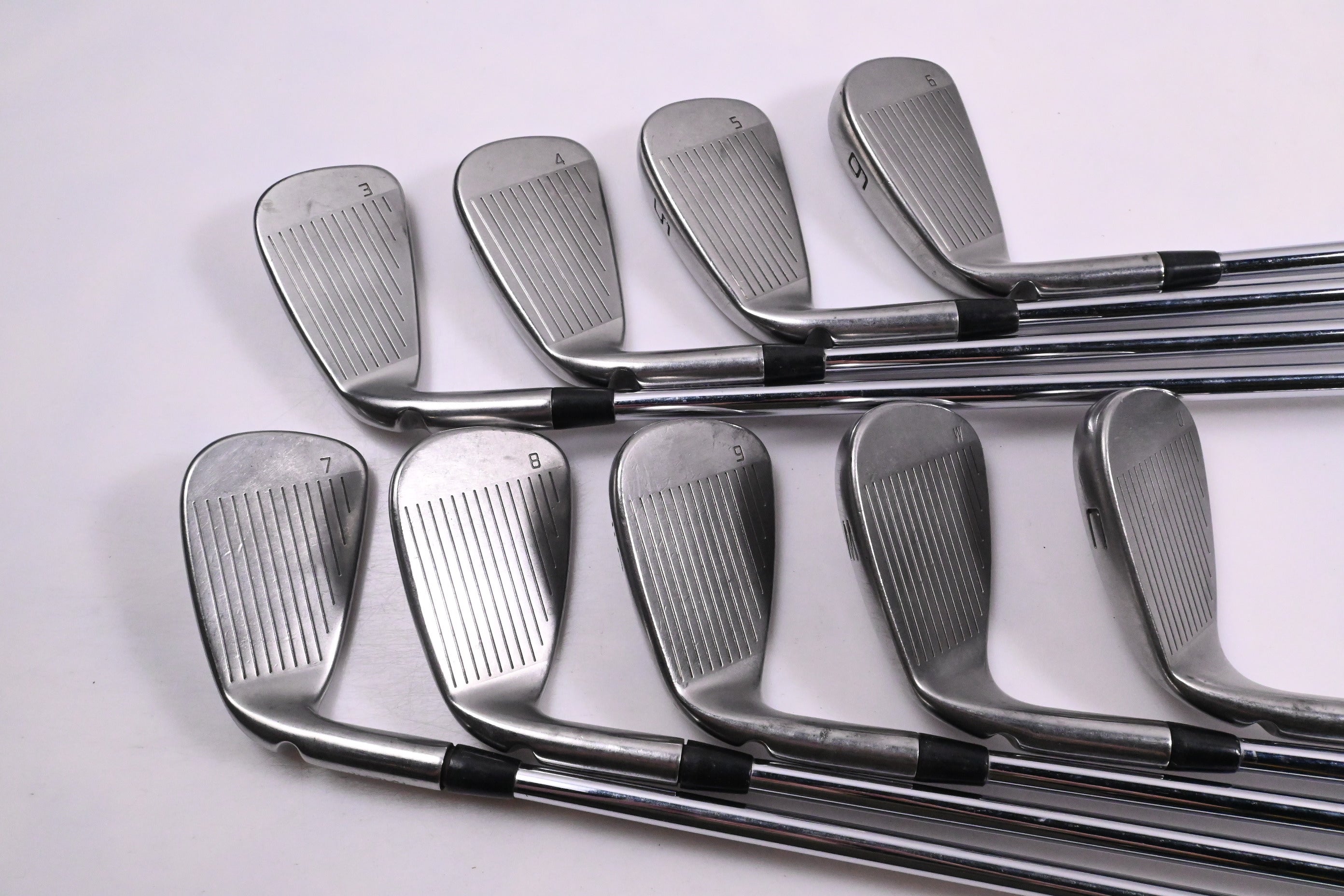 Ping i-Series E1 Irons / 3-PW+GW / Red Dot / Stiff Flex Ping AWT 2.0 Shafts