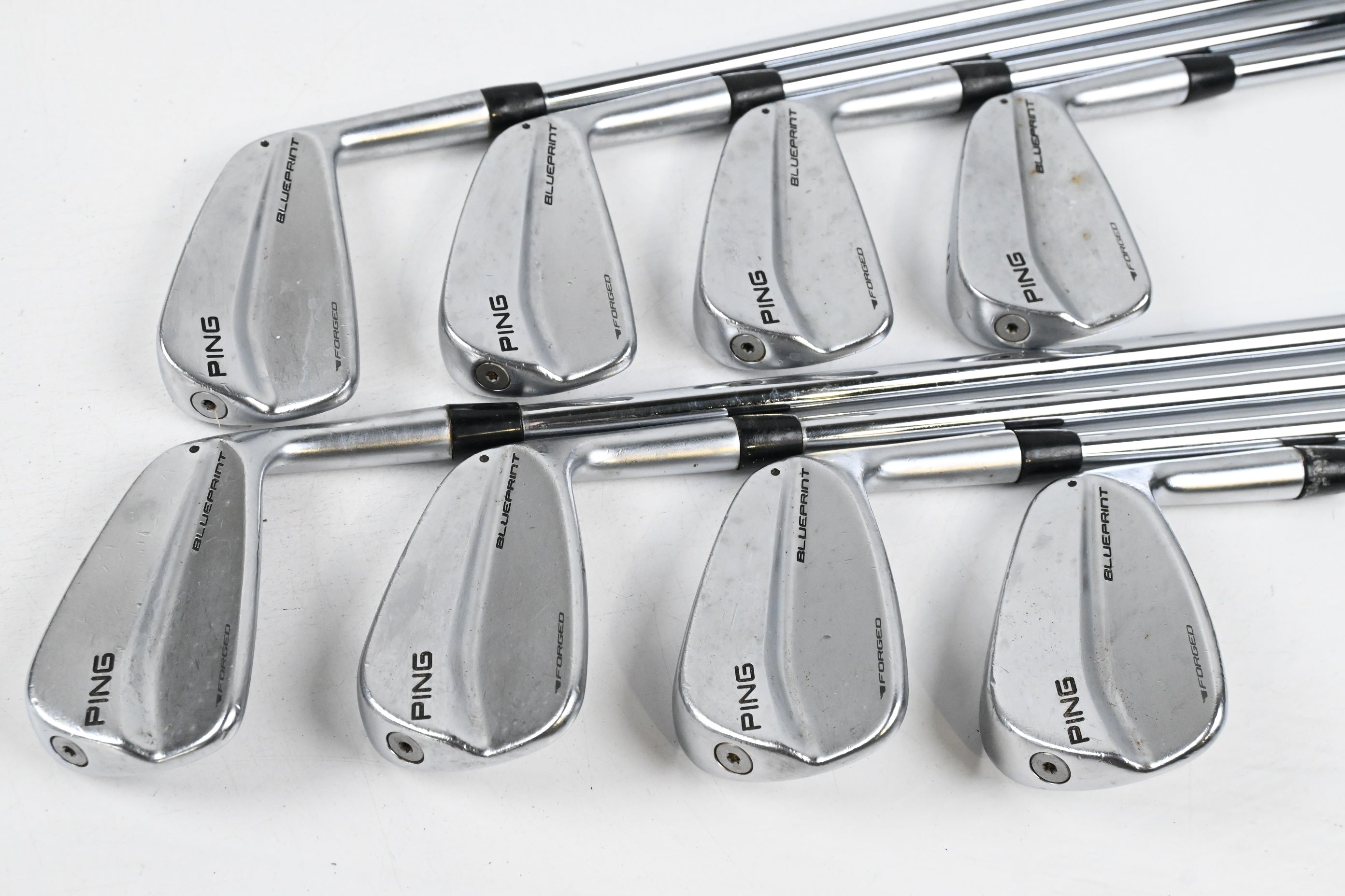 Ping Blueprint Irons / 3-PW / Black Dot / Stiff Flex KBS Tour 90 Shafts