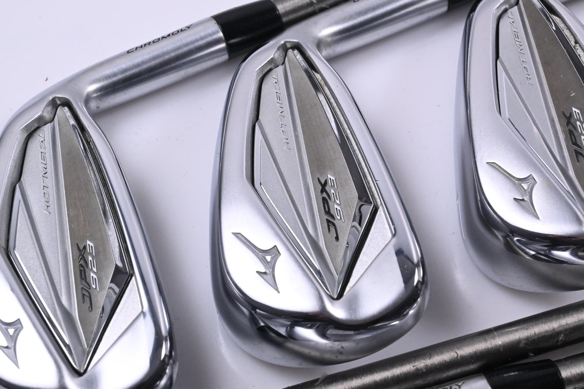 Mizuno JPX 923 Hot Metal Irons / 5-PW+GW / Regular Flex SteelFiber i80 Shafts