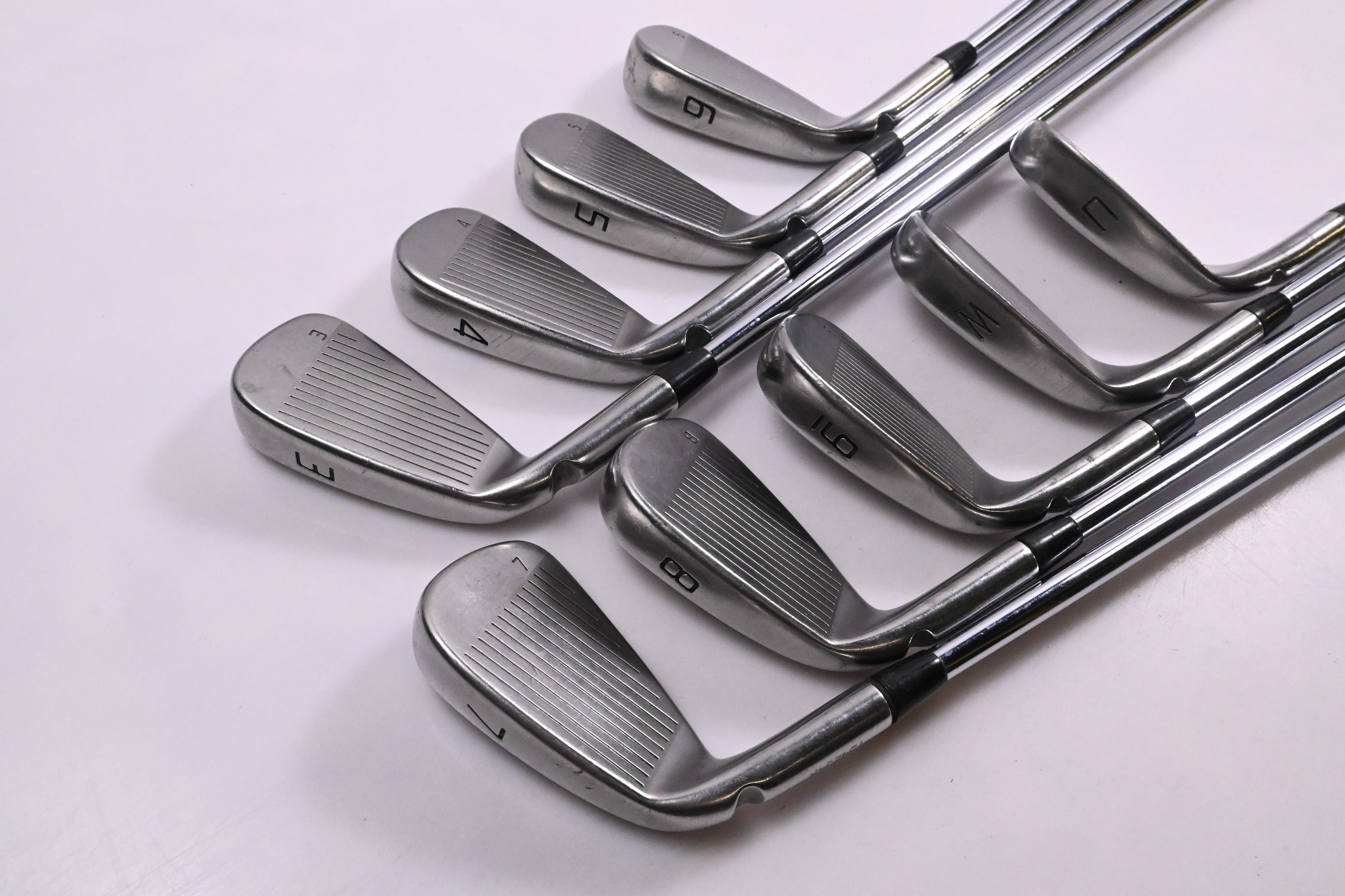 Ping i-Series E1 Irons / 3-PW+GW / Red Dot / Stiff Flex Ping AWT 2.0 Shafts