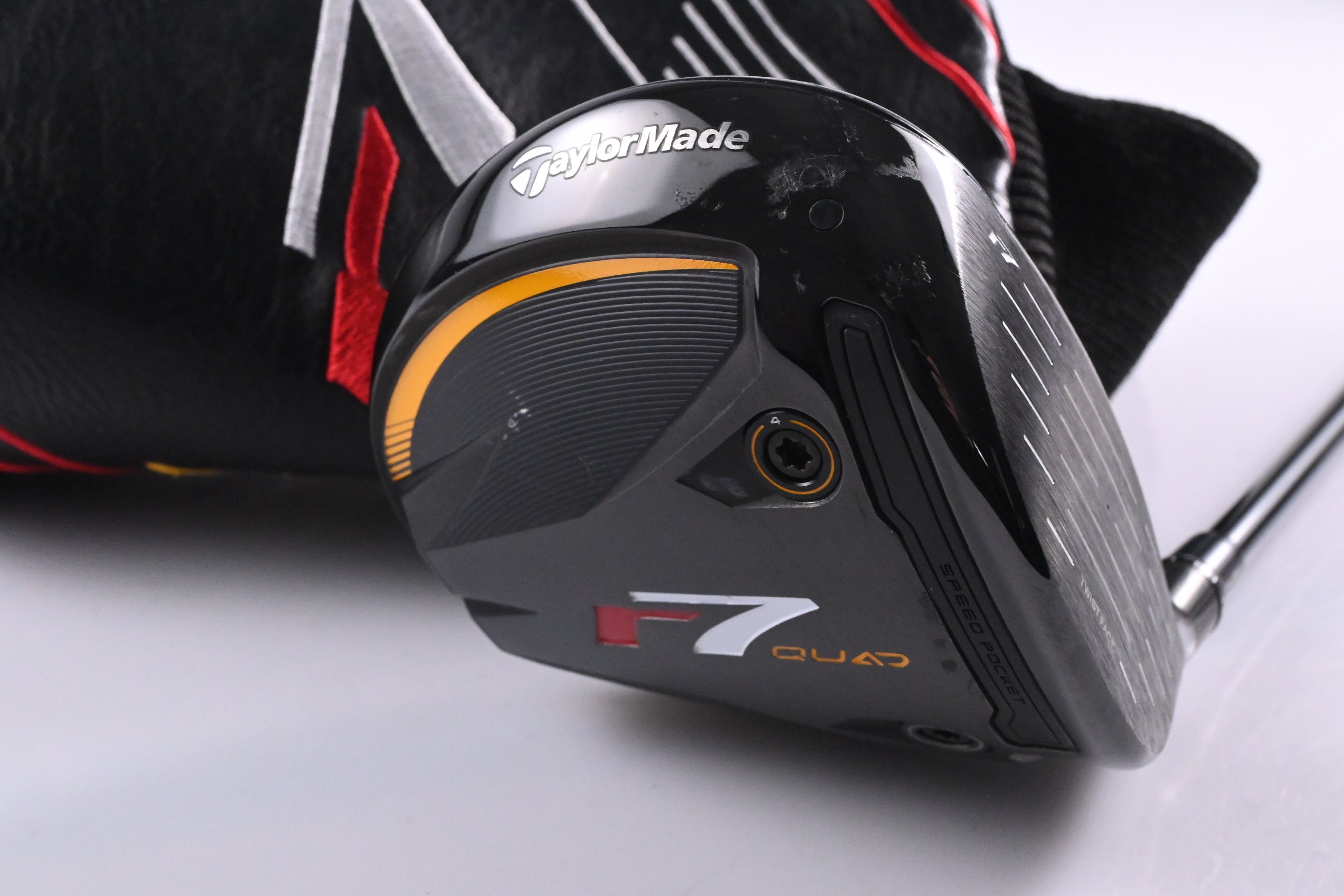 Taylormade R7 Quad Mini Driver / 11.5 Degree / Stiff Flex Fujikura Speeder MD 6