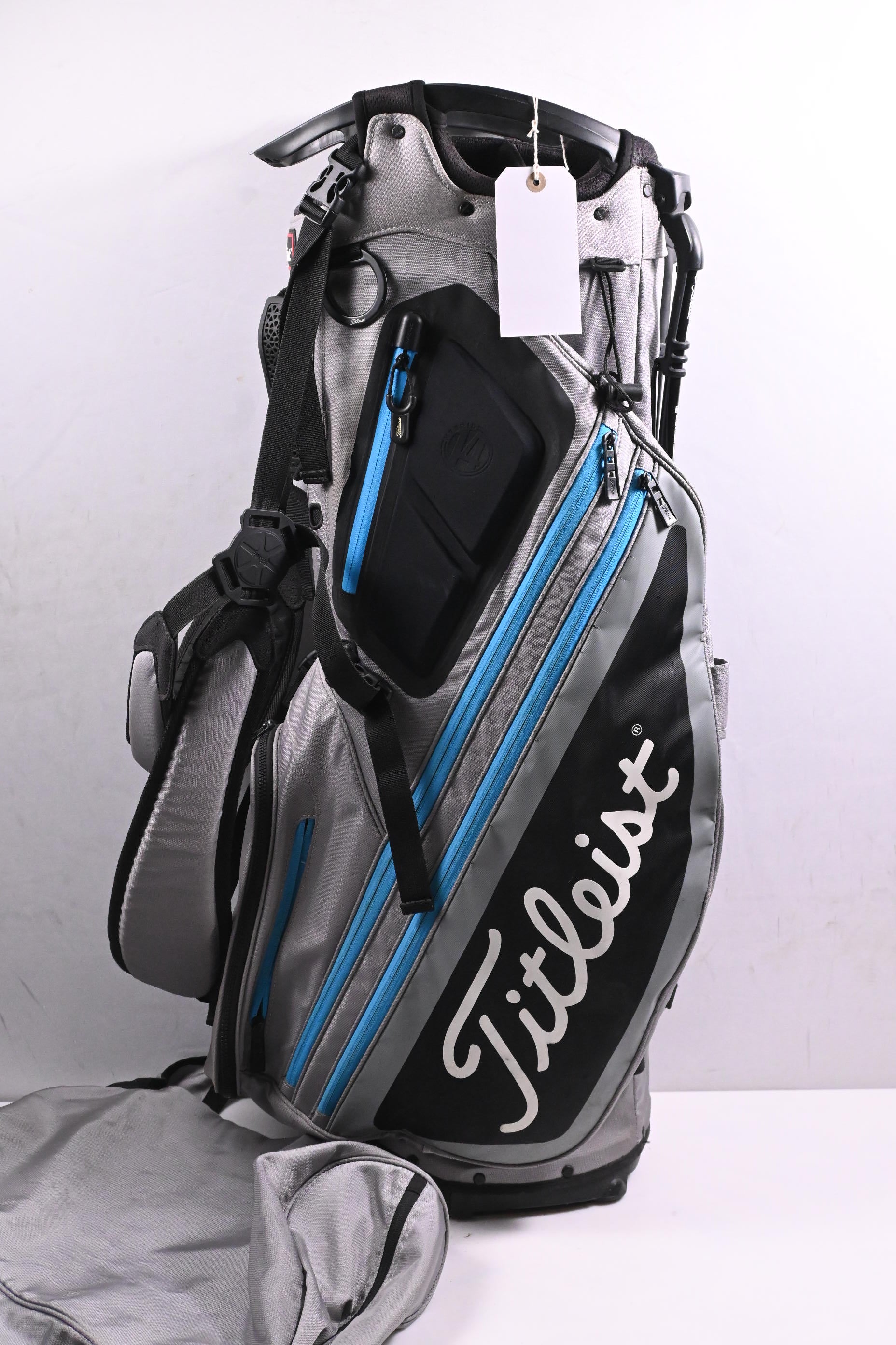 Titleist Hybrid 14 Stand Bag / 14-Way Divider / Grey, Black