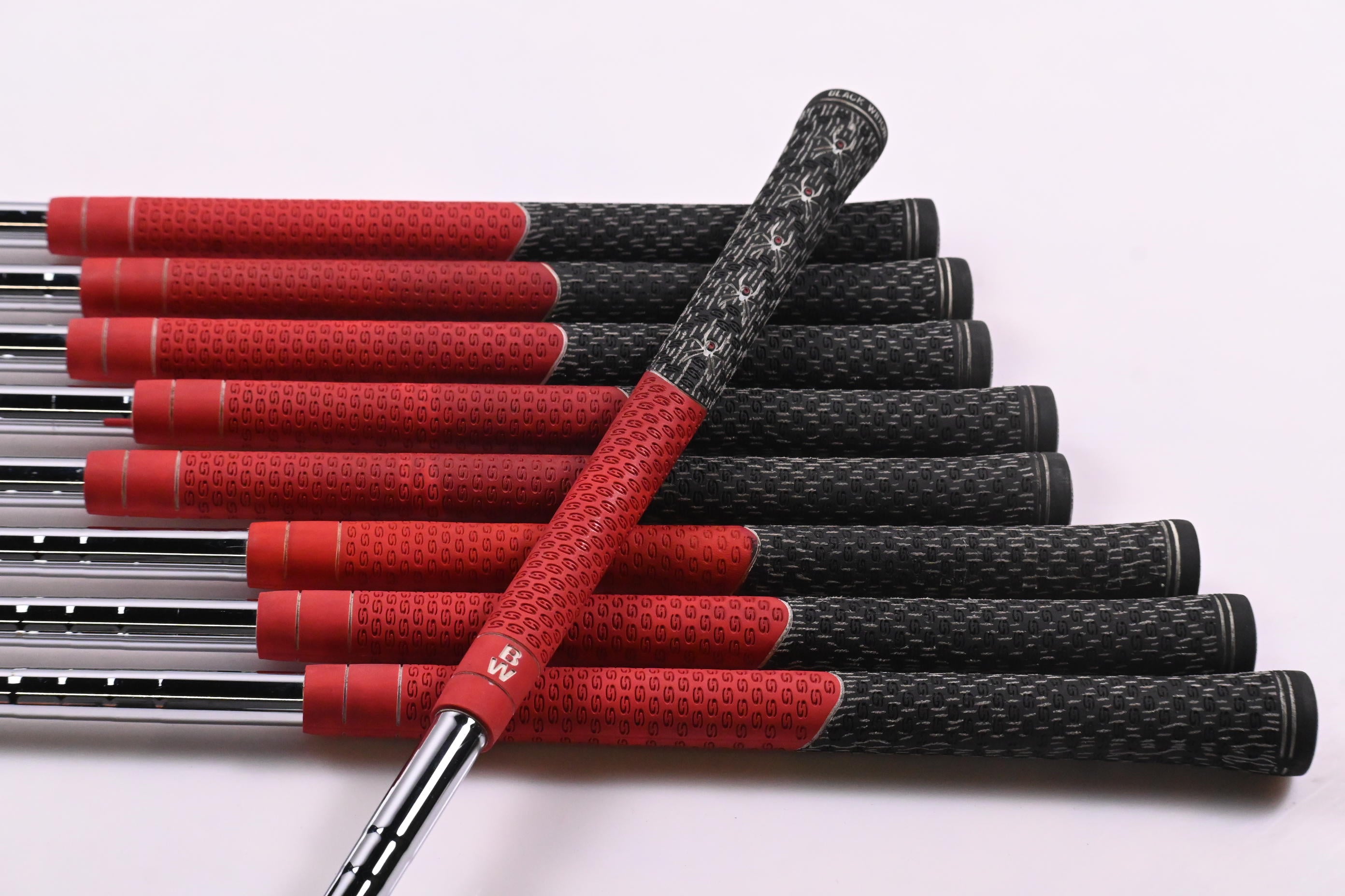 Ping G10 Irons / 3-PW+SW / Orange Dot / Regular Flex Ping AWT Shafts