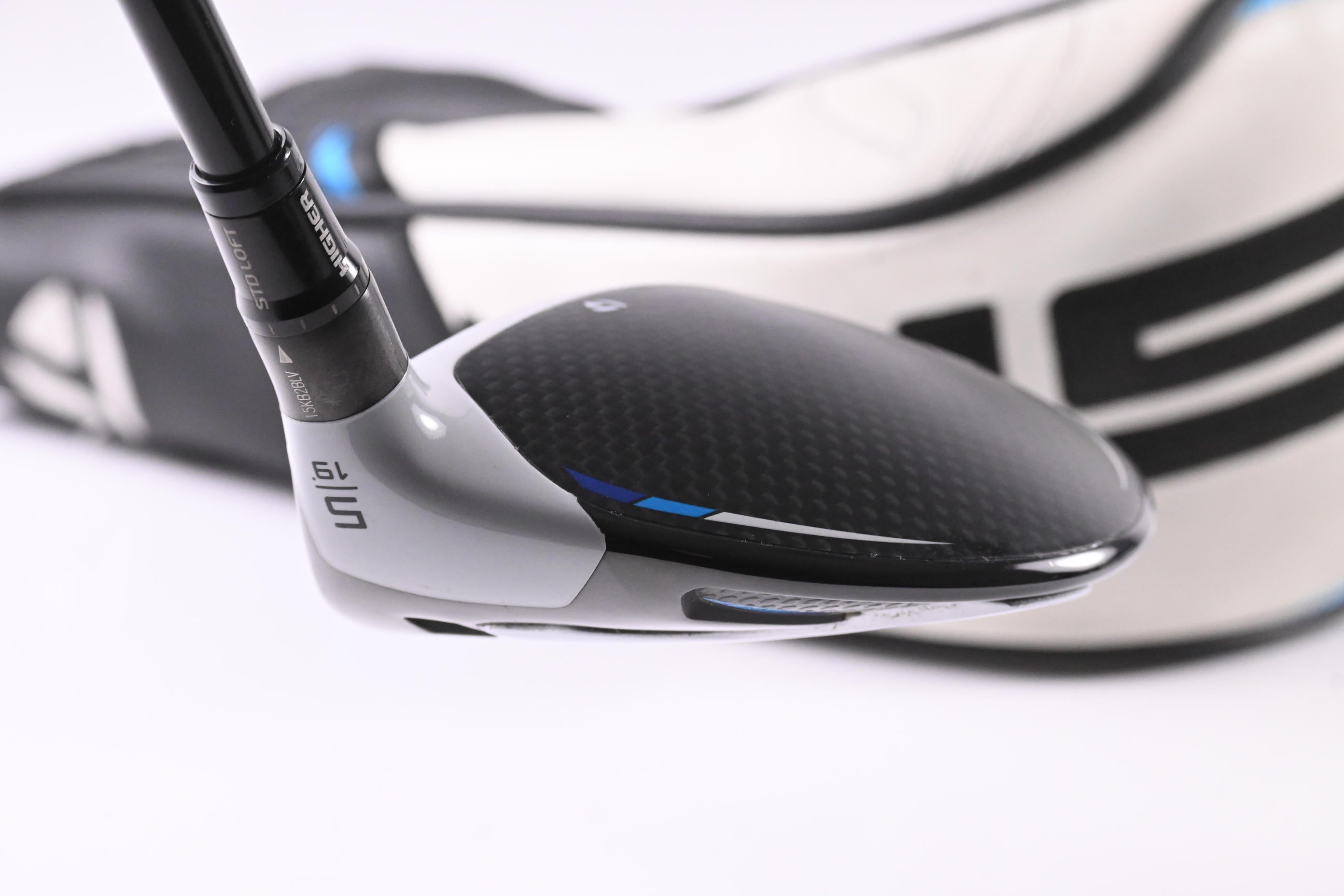 Taylormade SIM2 Ti #5 Wood / 19 Degree / Regular Flex Tensei AV Raw Blue 65
