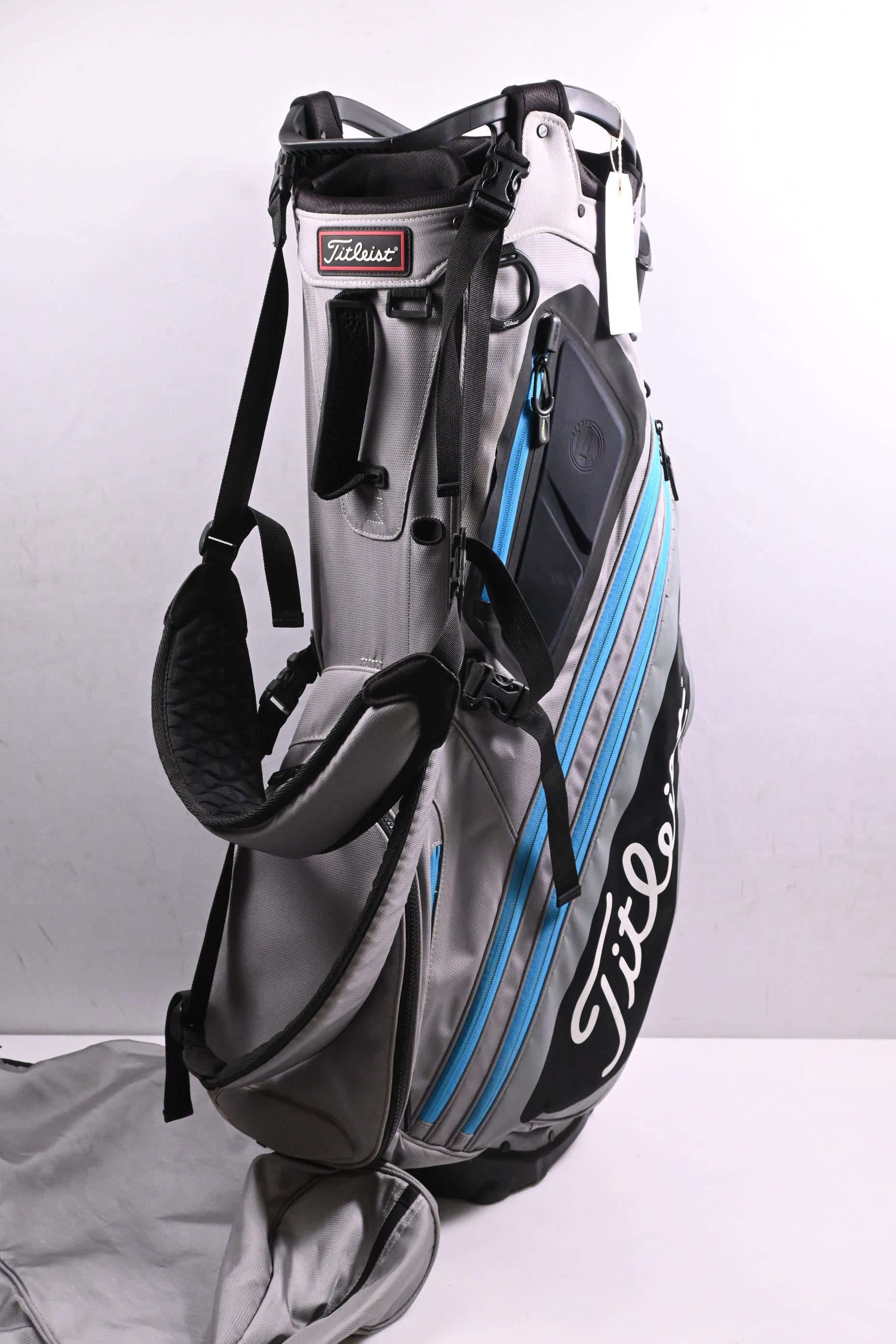 Titleist Hybrid 14 Stand Bag / 14-Way Divider / Grey, Black