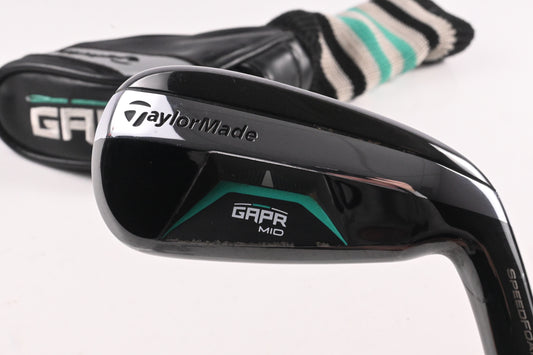 Taylormade GAPR Mid #3 Hybrid / 18 Degree / Stiff Flex KBS Hybrid 80 Shaft