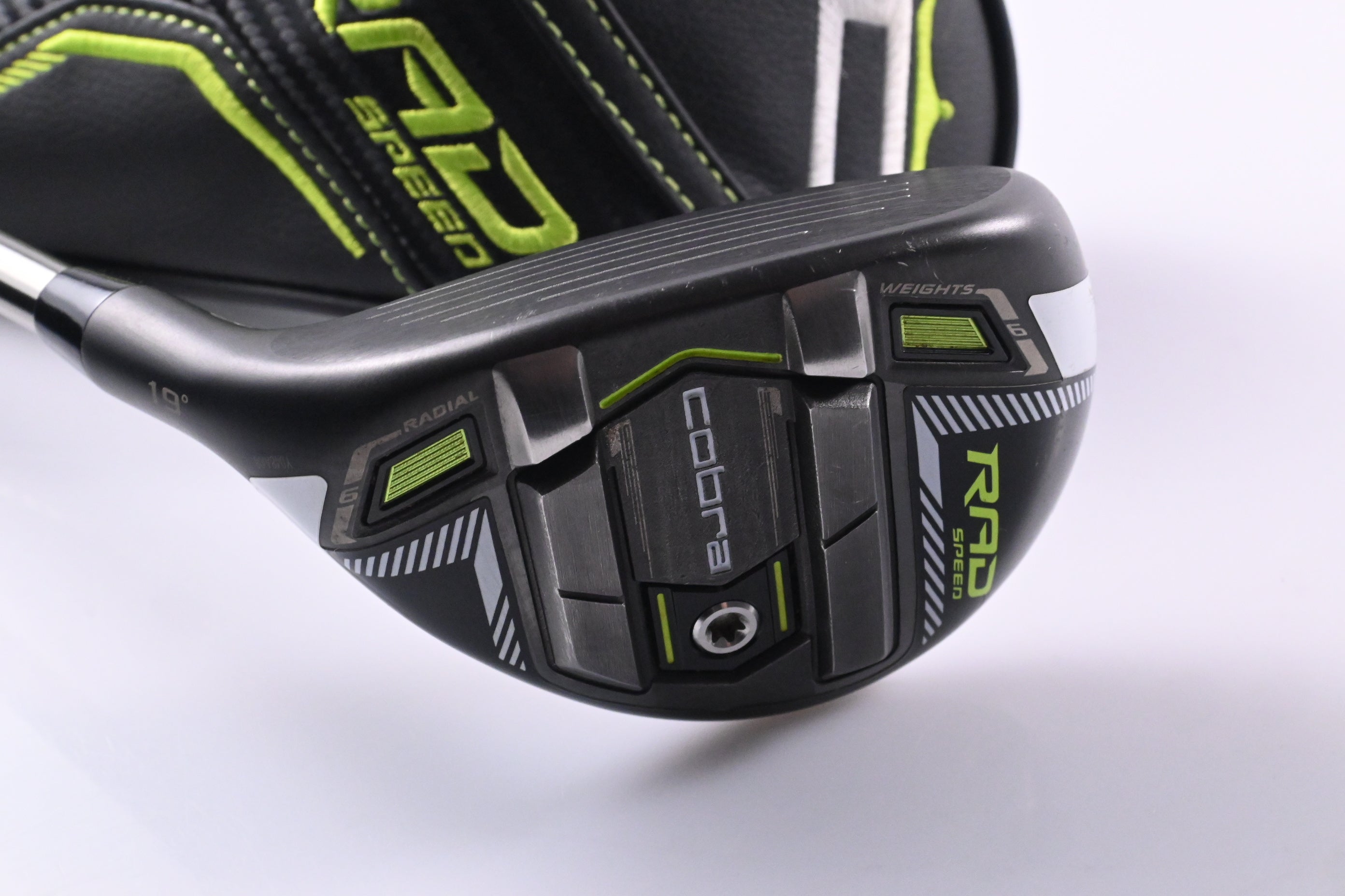 Cobra King Radspeed #3 Hybrid / 19 Degree / Regular Flex UST Recoil ESX Shaft