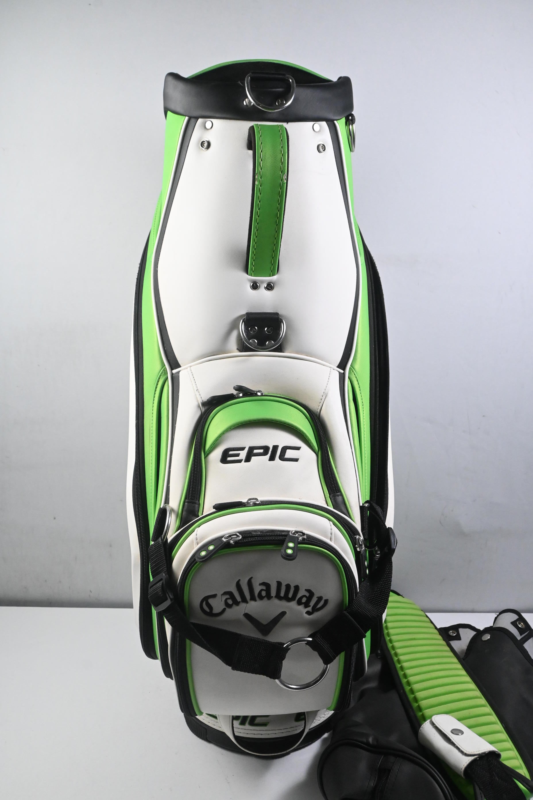 Callaway Epic Tour Bag / 6-Way Divider / White & Green