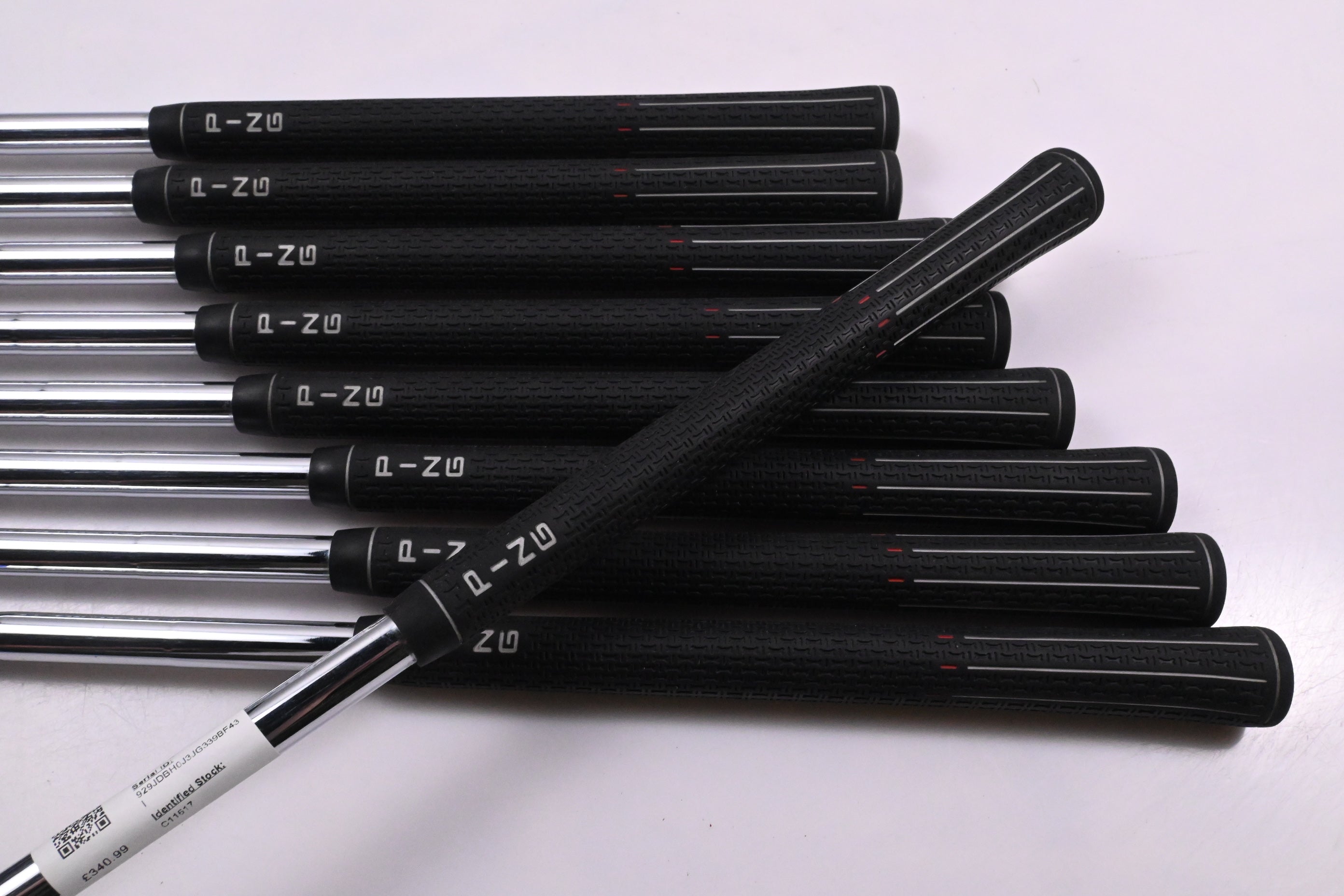 Ping i-Series E1 Irons / 3-PW+GW / Red Dot / Stiff Flex Ping AWT 2.0 Shafts