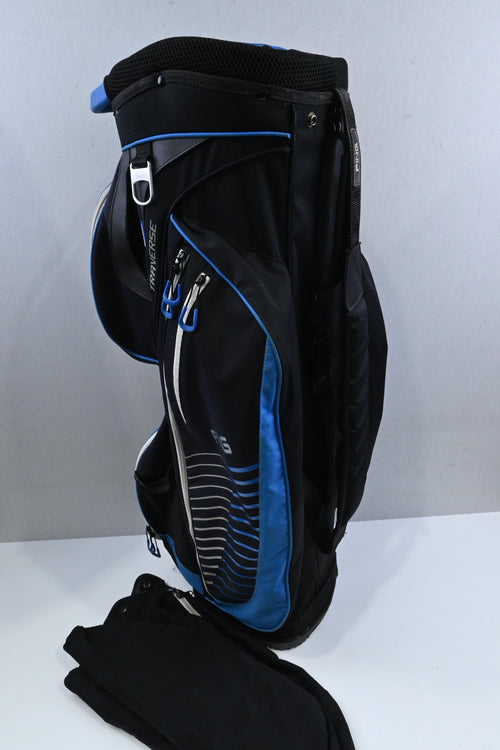 Ping Traverse Cart Bag / 14-Way / Black, Blue