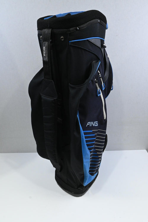 Ping Traverse Cart Bag / 14-Way / Black, Blue
