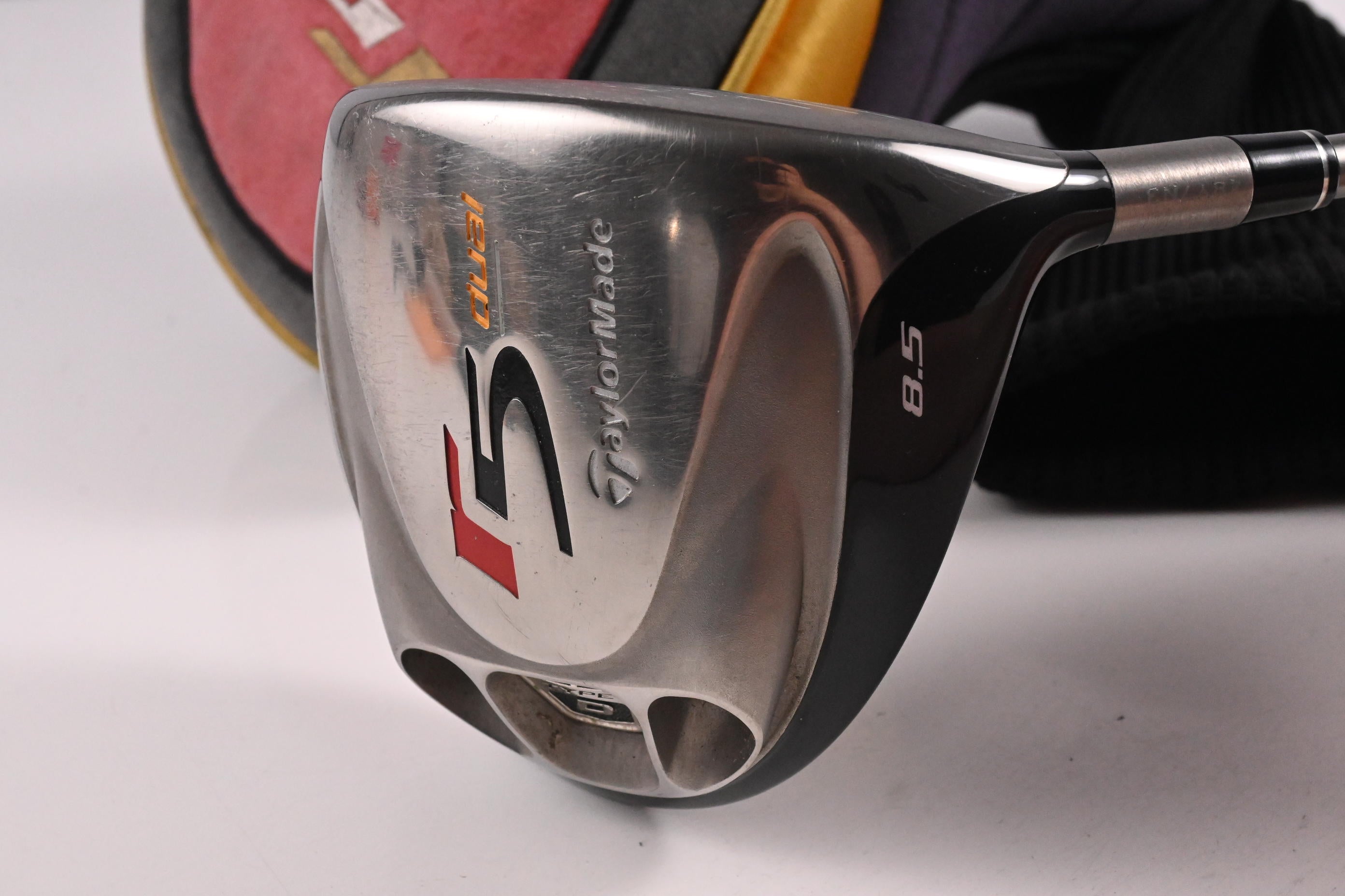 Taylormade R5 Dual Driver / 8.5 Degree / Stiff Flex Taylormade M.A.S.2 55 Shaft