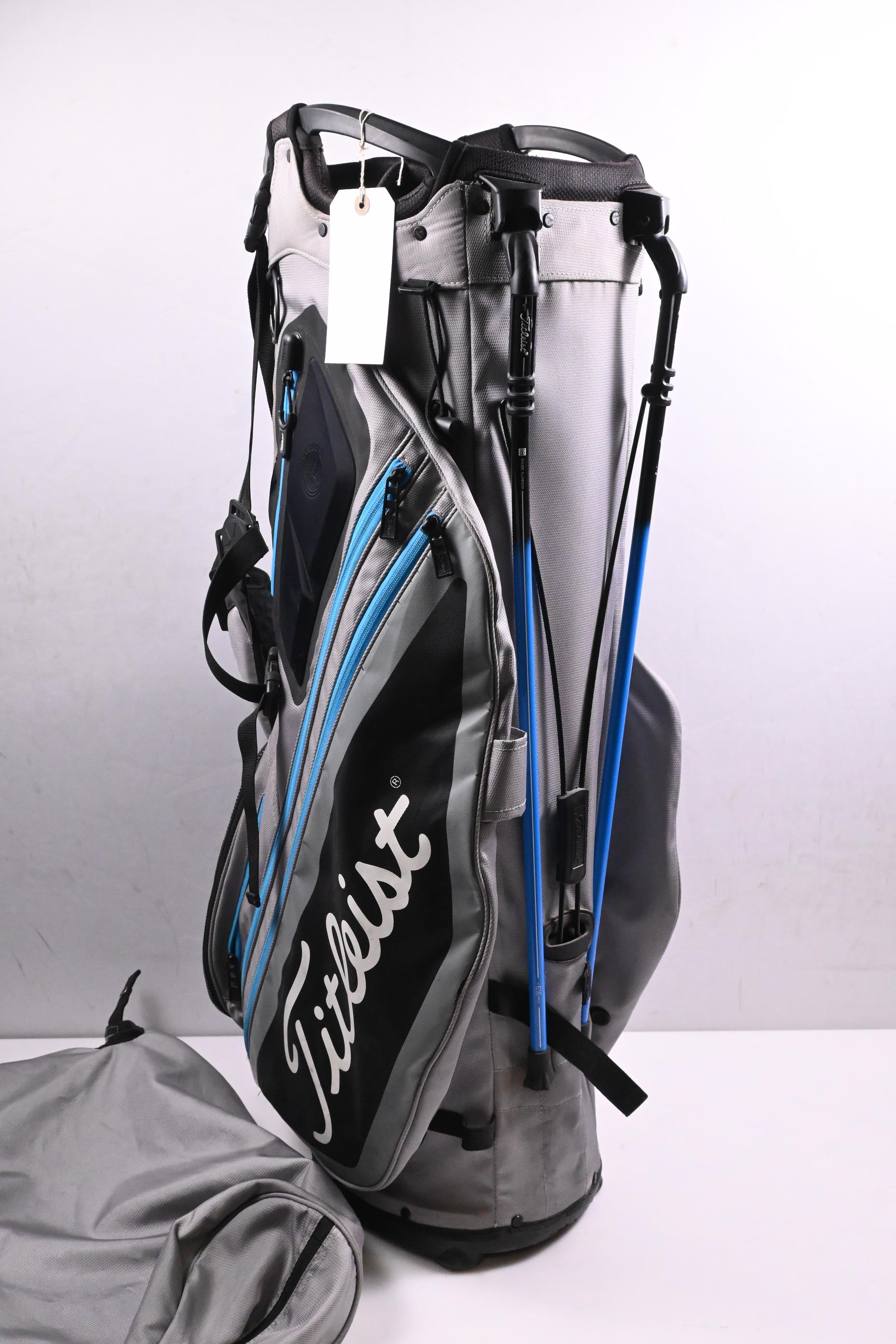 Titleist Hybrid 14 Stand Bag / 14-Way Divider / Grey, Black