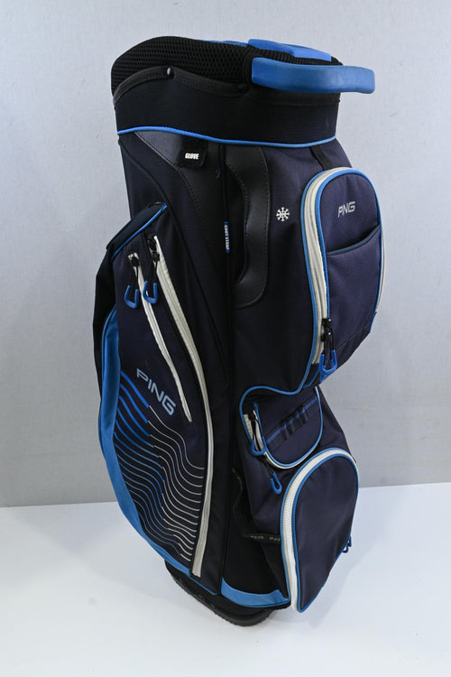 Ping Traverse Cart Bag / 14-Way / Black, Blue