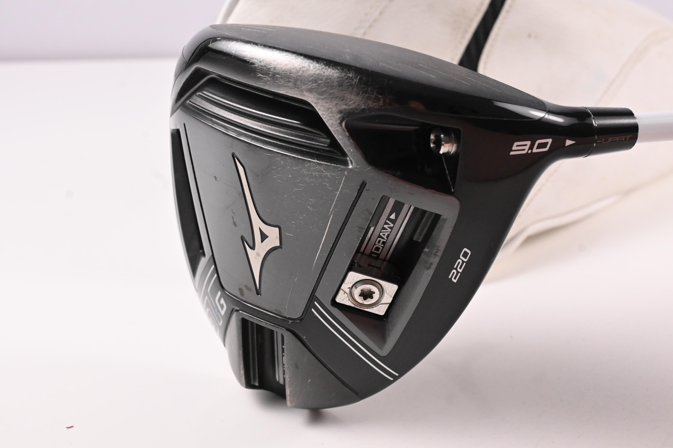 Mizuno ST-G 220 Driver / 9 Degree / Stiff Flex Fujikura Atmos Tour Spec White 6 Shaft