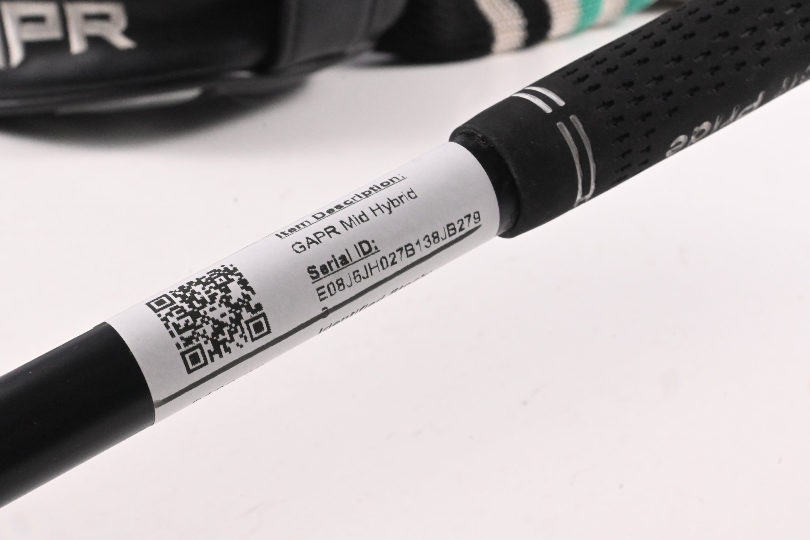 Taylormade GAPR Mid #3 Hybrid / 18 Degree / Stiff Flex KBS Hybrid 80 Shaft