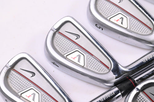 Left Hand Nike VR Full Cavity Irons / 3-PW / Stiff Flex Dynamic Gold S300 Shafts