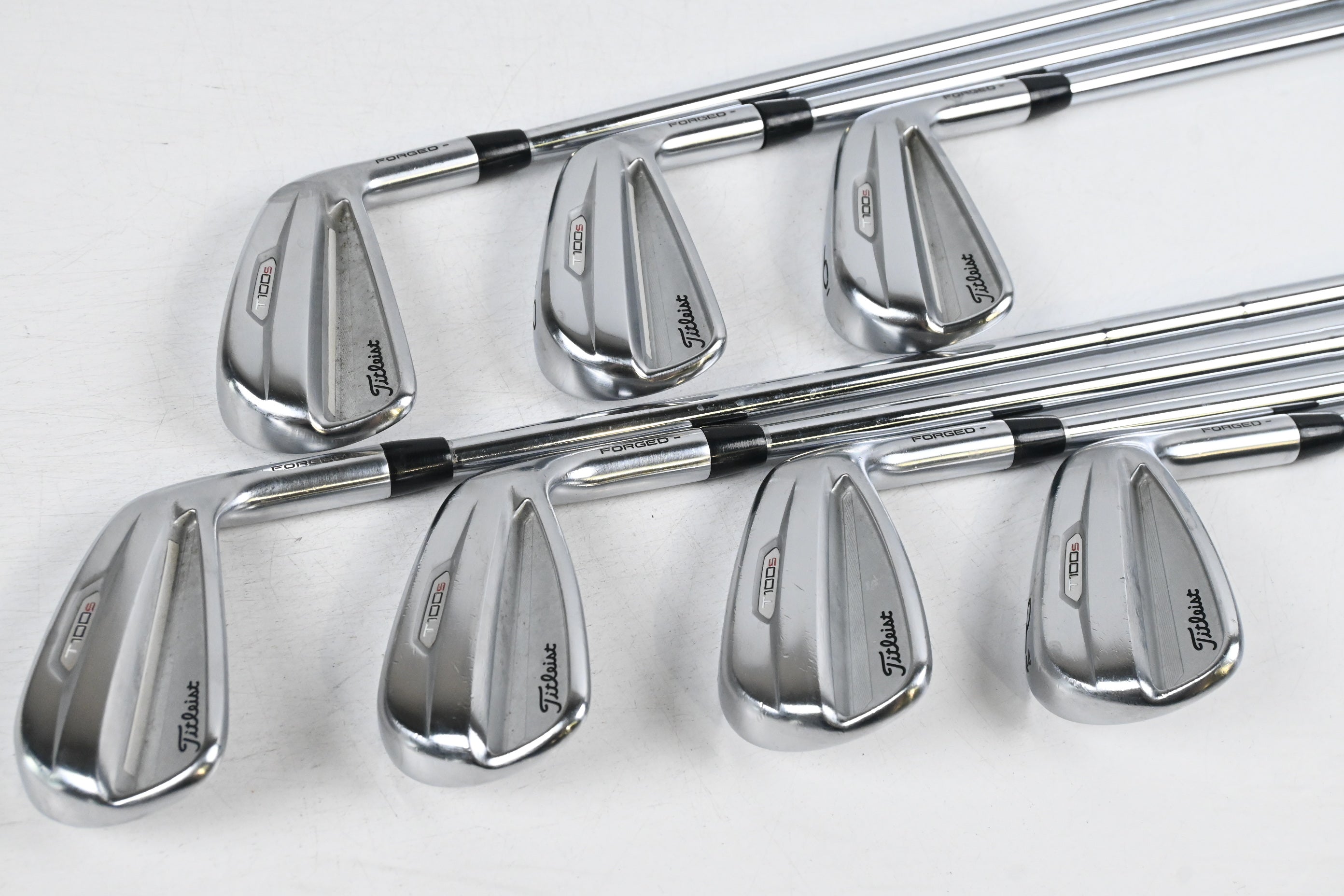 Titleist T100.S 2021 Irons / 4-PW / Stiff Flex AMT Tour White S300 Shafts