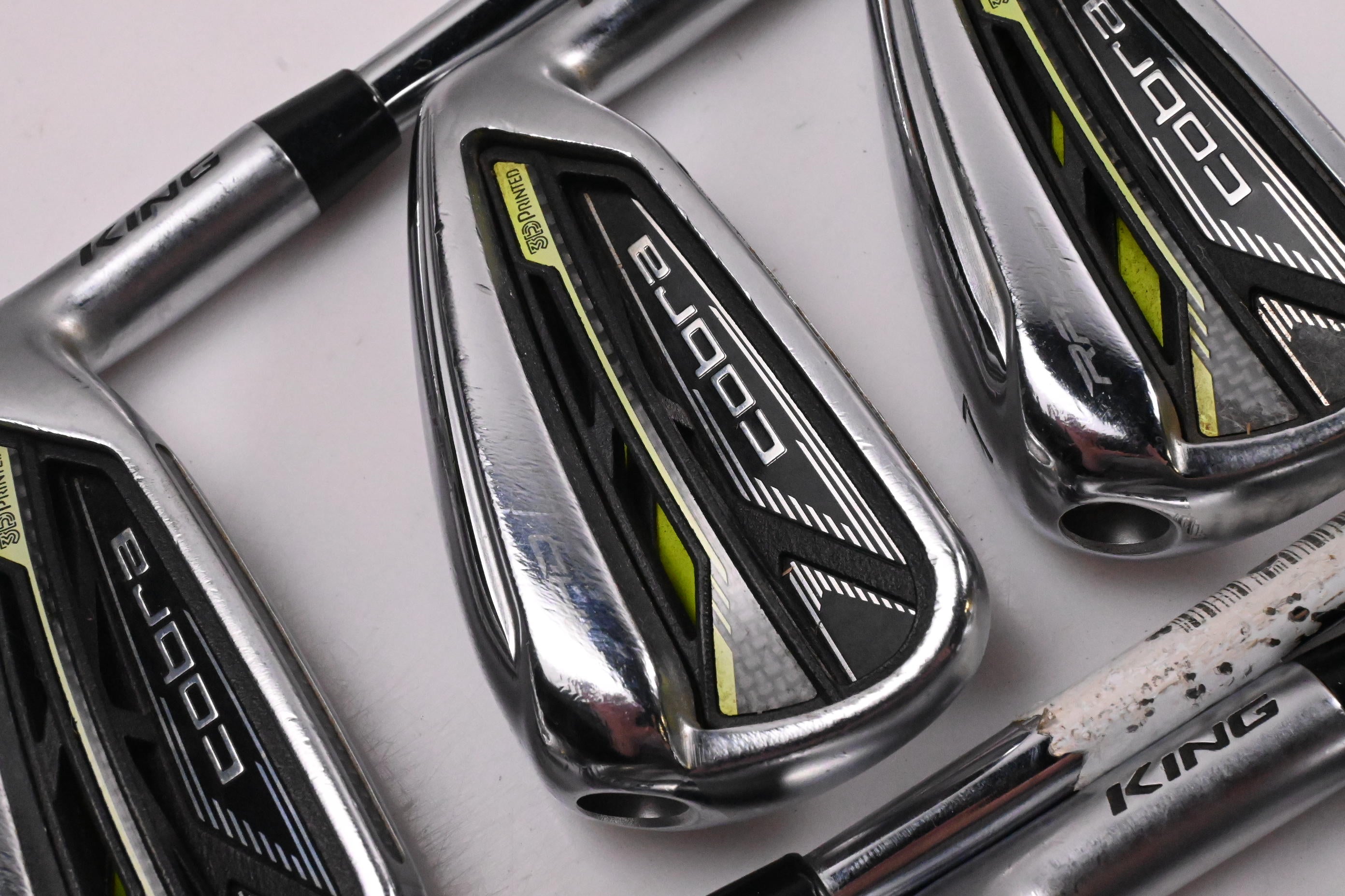 Cobra King Radspeed Irons / 5-PW+GW / Regular Flex KBS Tour 90 Shafts