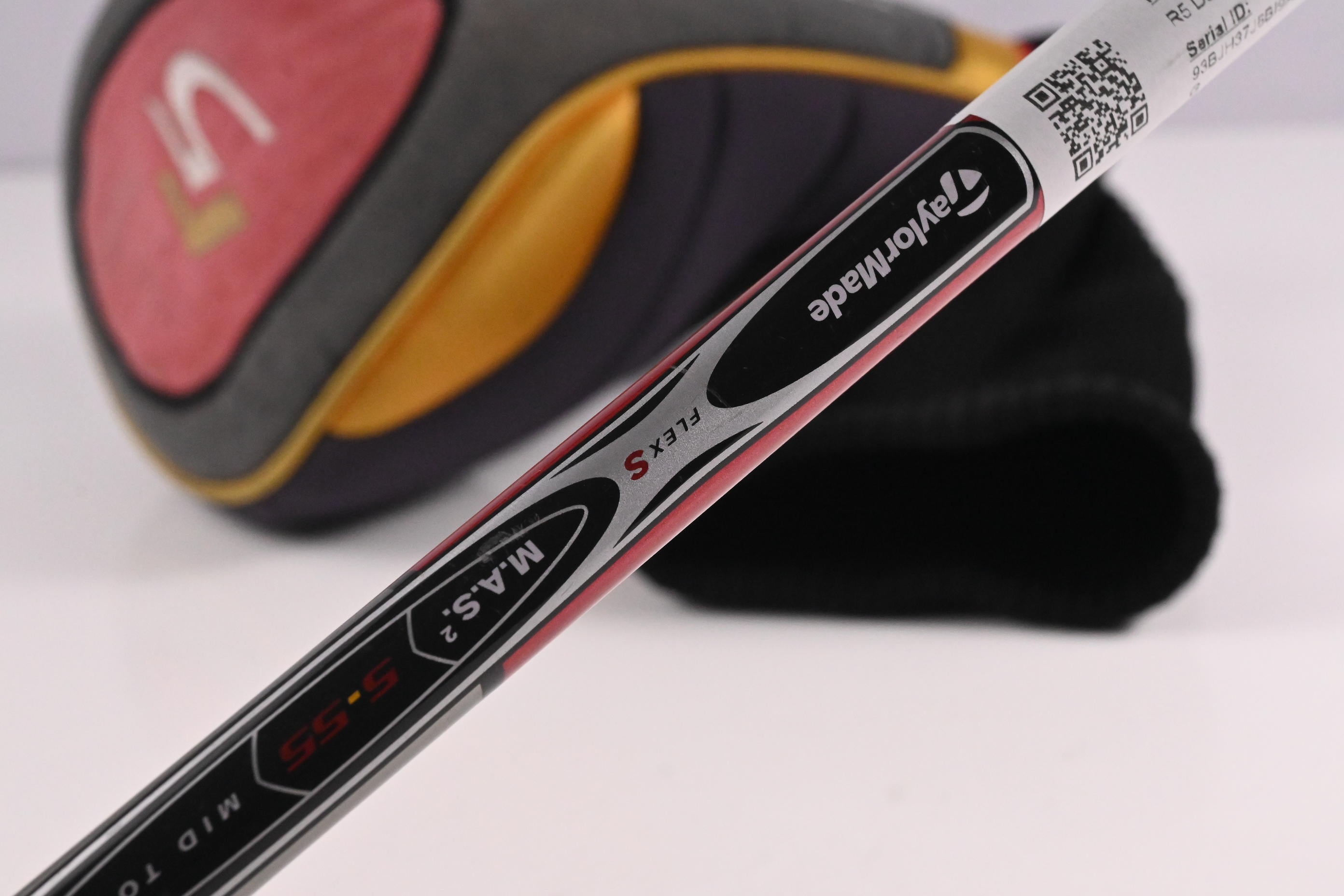 Taylormade R5 Dual Driver / 8.5 Degree / Stiff Flex Taylormade M.A.S.2 55 Shaft