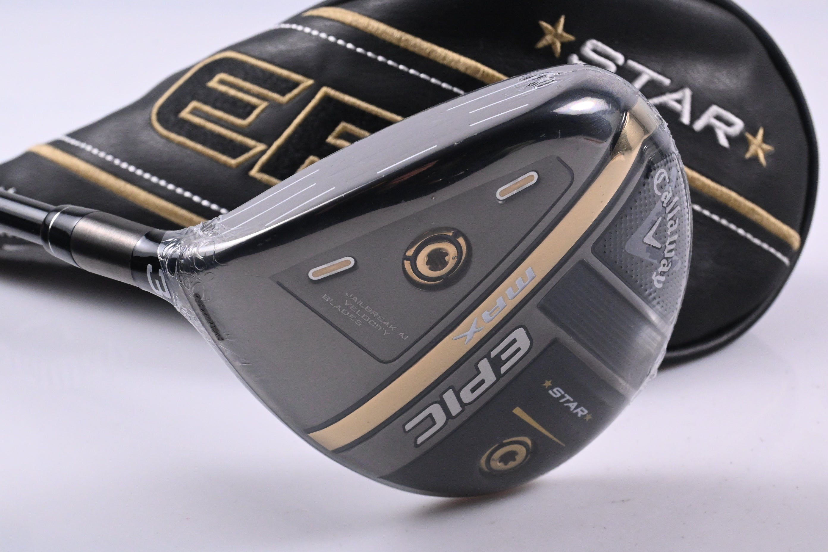 Left Hand Callaway Epic Max Star #3 Wood / 15 Degree / Regular Flex Kai'li Red