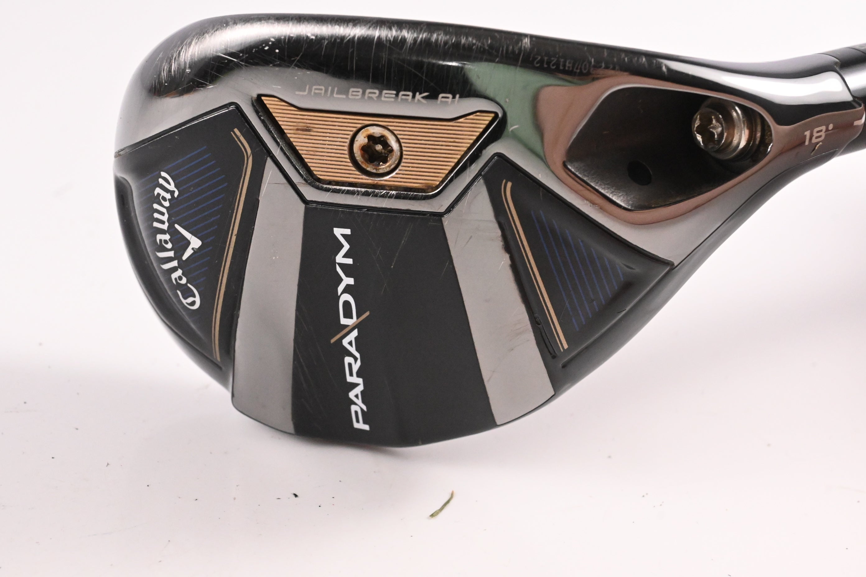 Callaway Paradym #3 Hybrid / 18 Degree / Stiff Flex HZRDUS Silver 75 Shaft