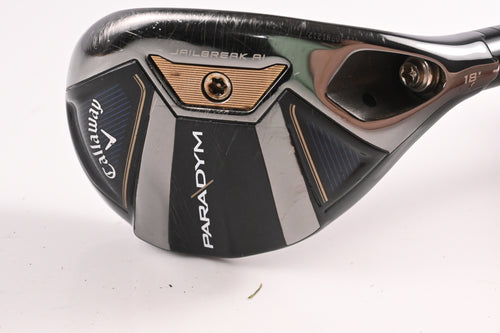 Callaway Paradym #3 Hybrid / 18 Degree / Stiff Flex HZRDUS Silver 75 Shaft
