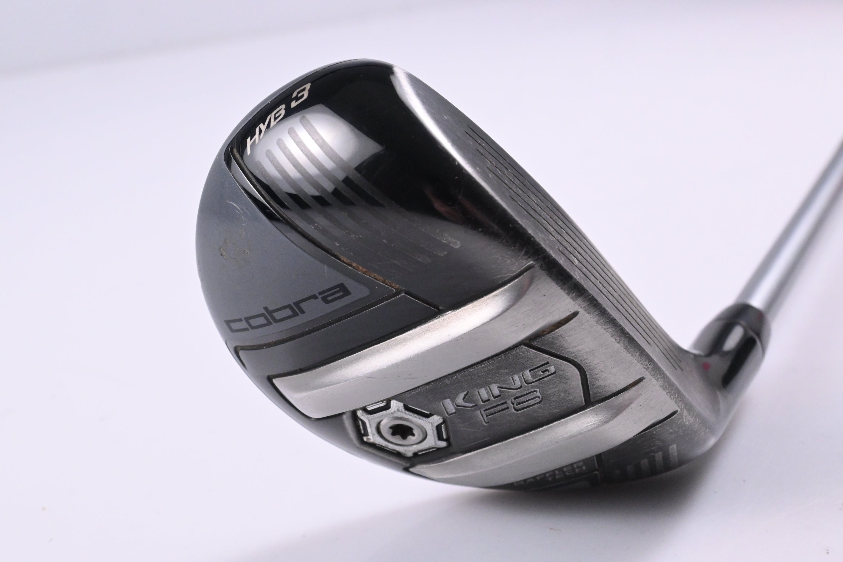 Cobra King F8 #3 Hybrid / 19 Degree / Regular Flex Aldila Rogue Pro 75 Shaft