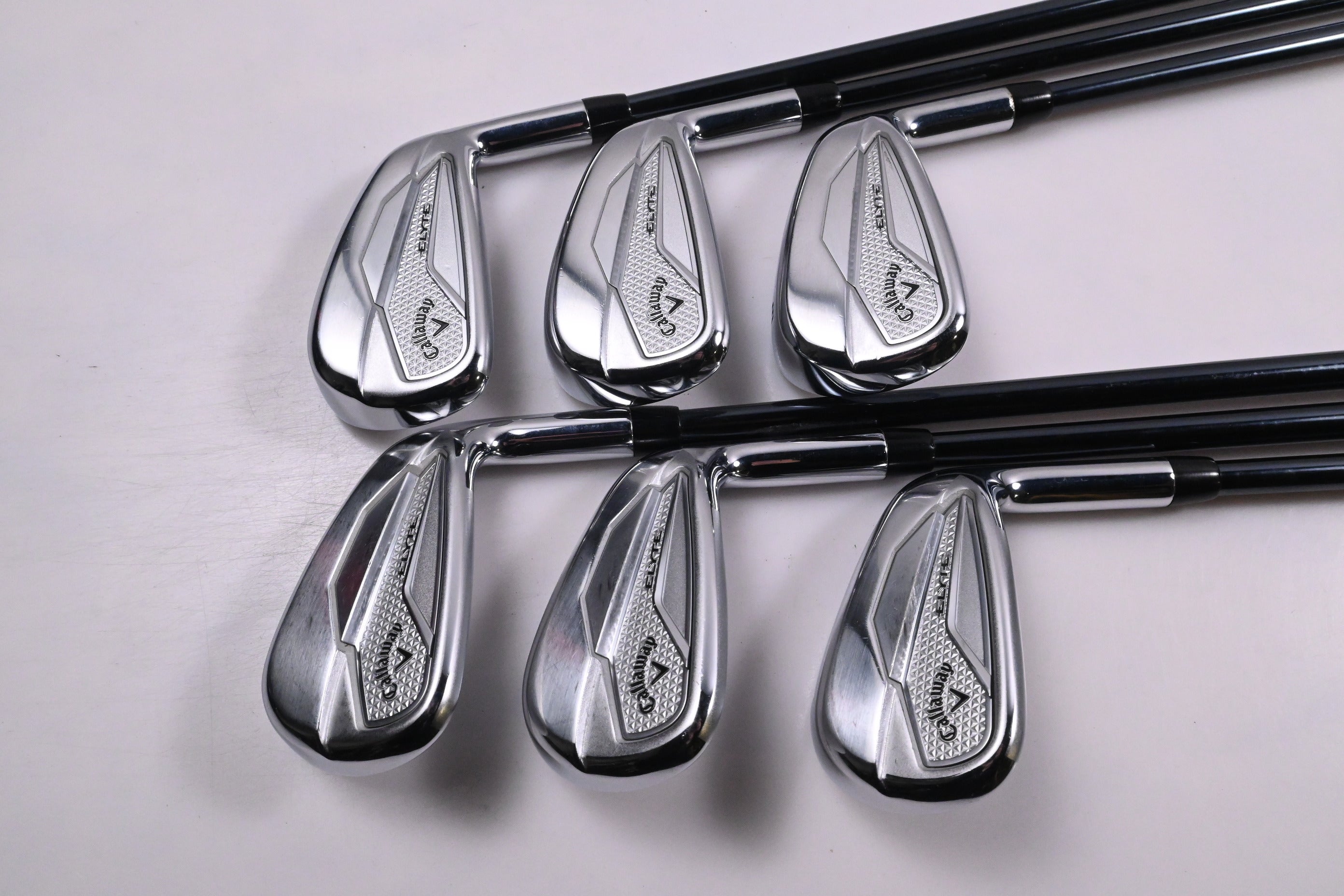 Callaway Elyte Irons / 5-PW / Regular Flex UST Mamiya Recoil HDC DART 70 Shafts