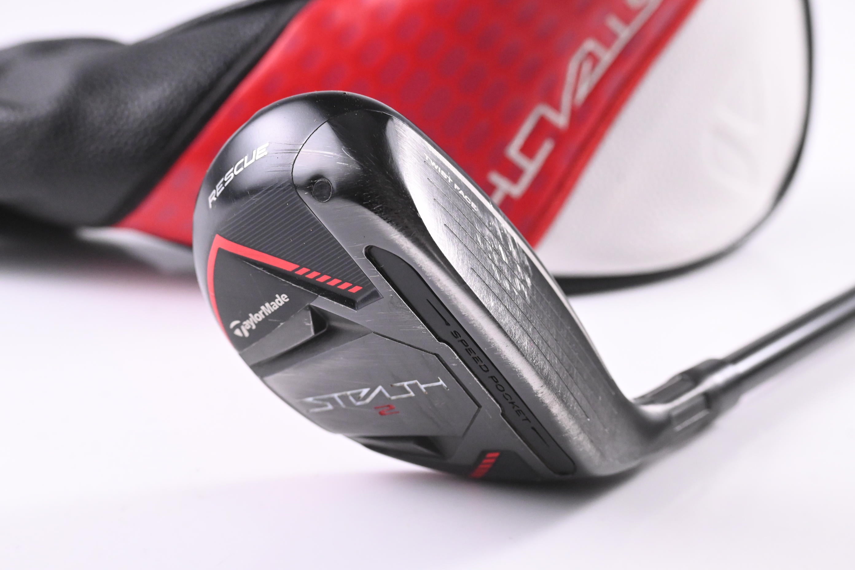 Taylormade Stealth 2 #3 Hybrid / 19 Degree / Stiff Flex Ventus TR Red 7 Shaft