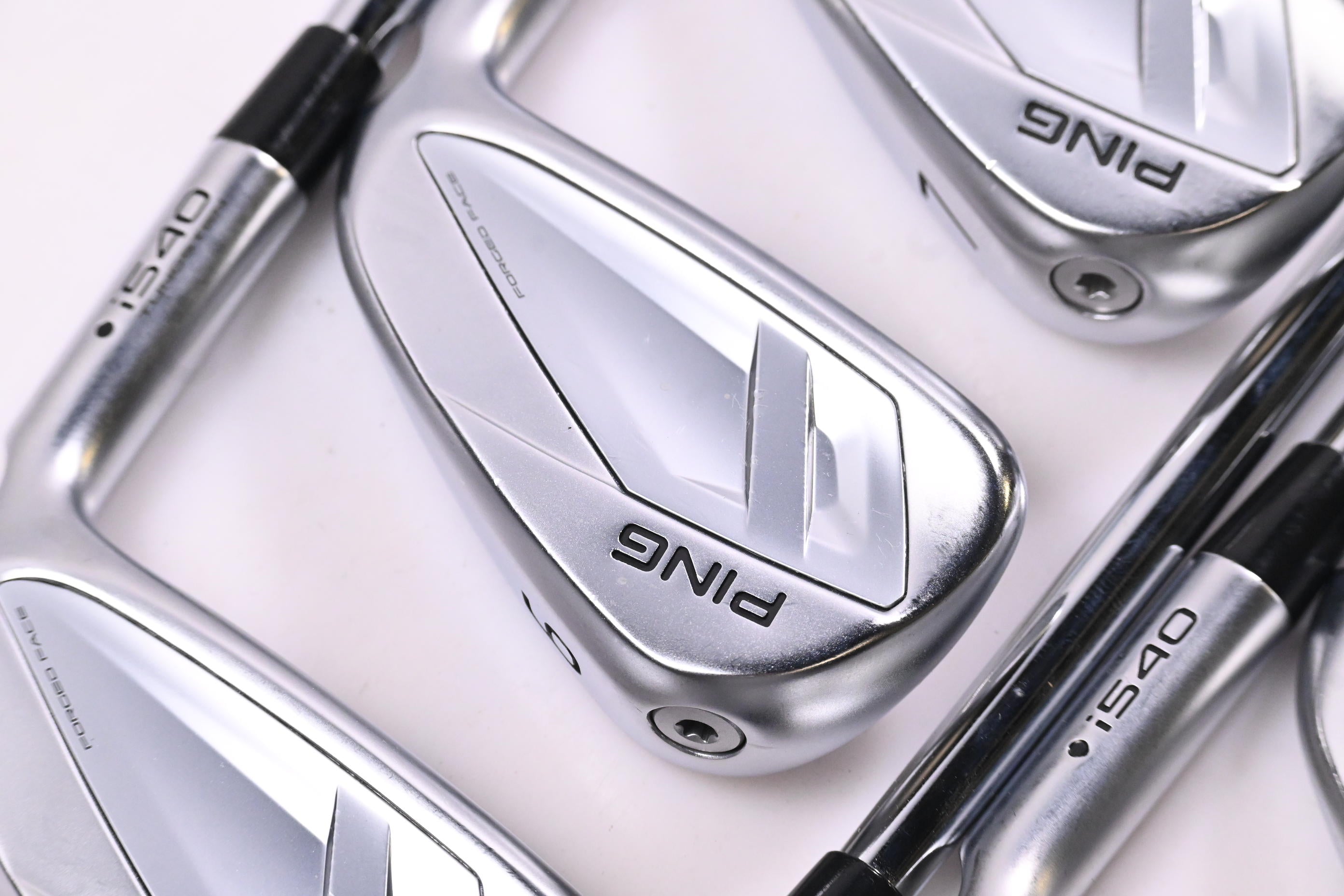 Ping i540 Irons / 5-PW+GW / Black Dot / Stiff Flex KBS Tour 120 Shafts