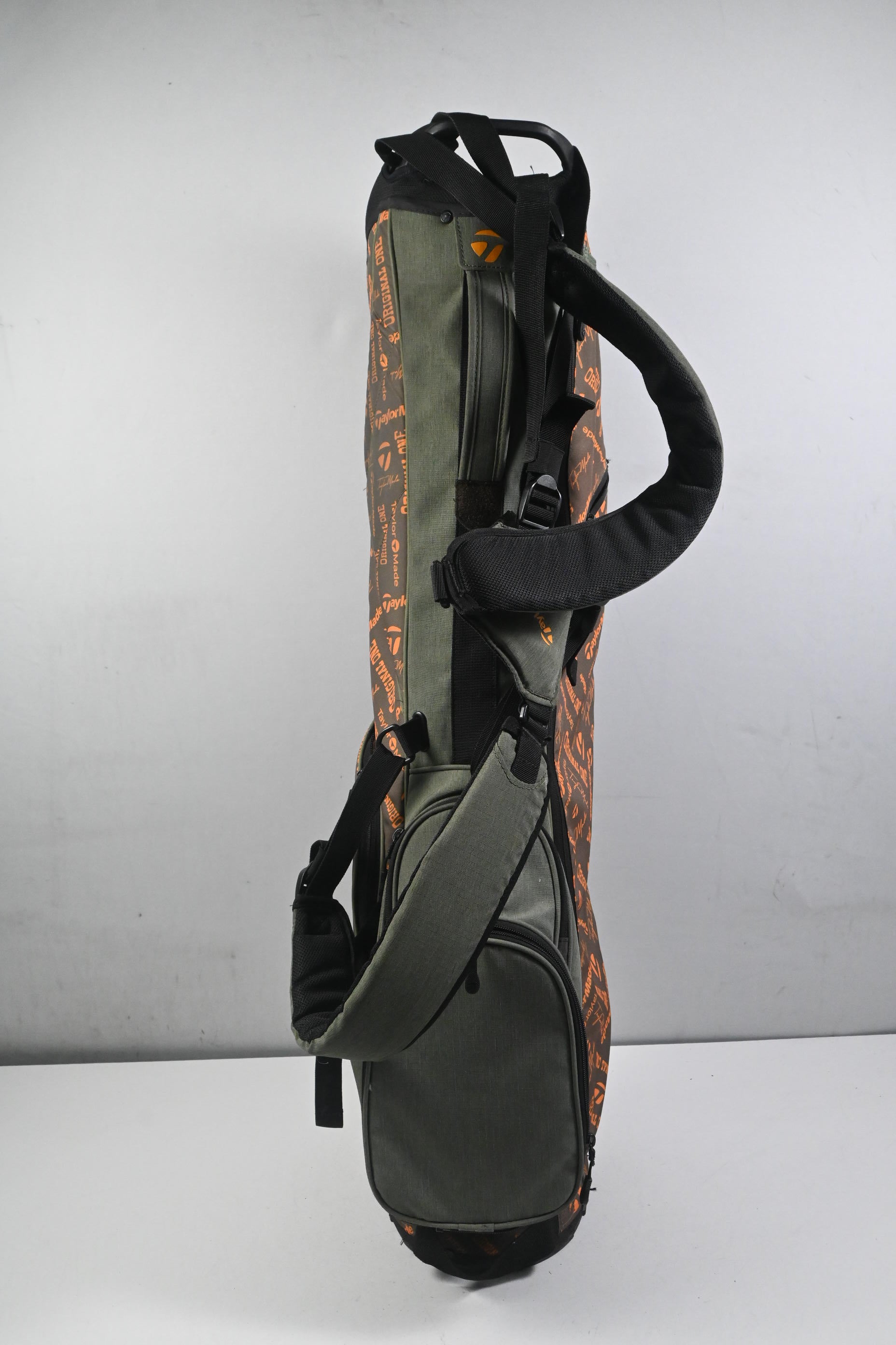 Taylormade 'Original One' Stand Bag / 3-Way Divider / Green & Orange