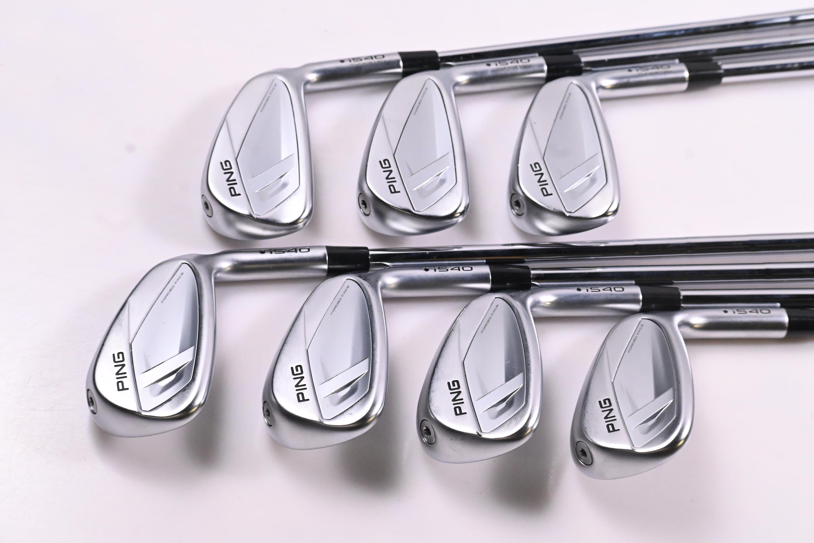 Ping i540 Irons / 5-PW+GW / Black Dot / Stiff Flex KBS Tour 120 Shafts