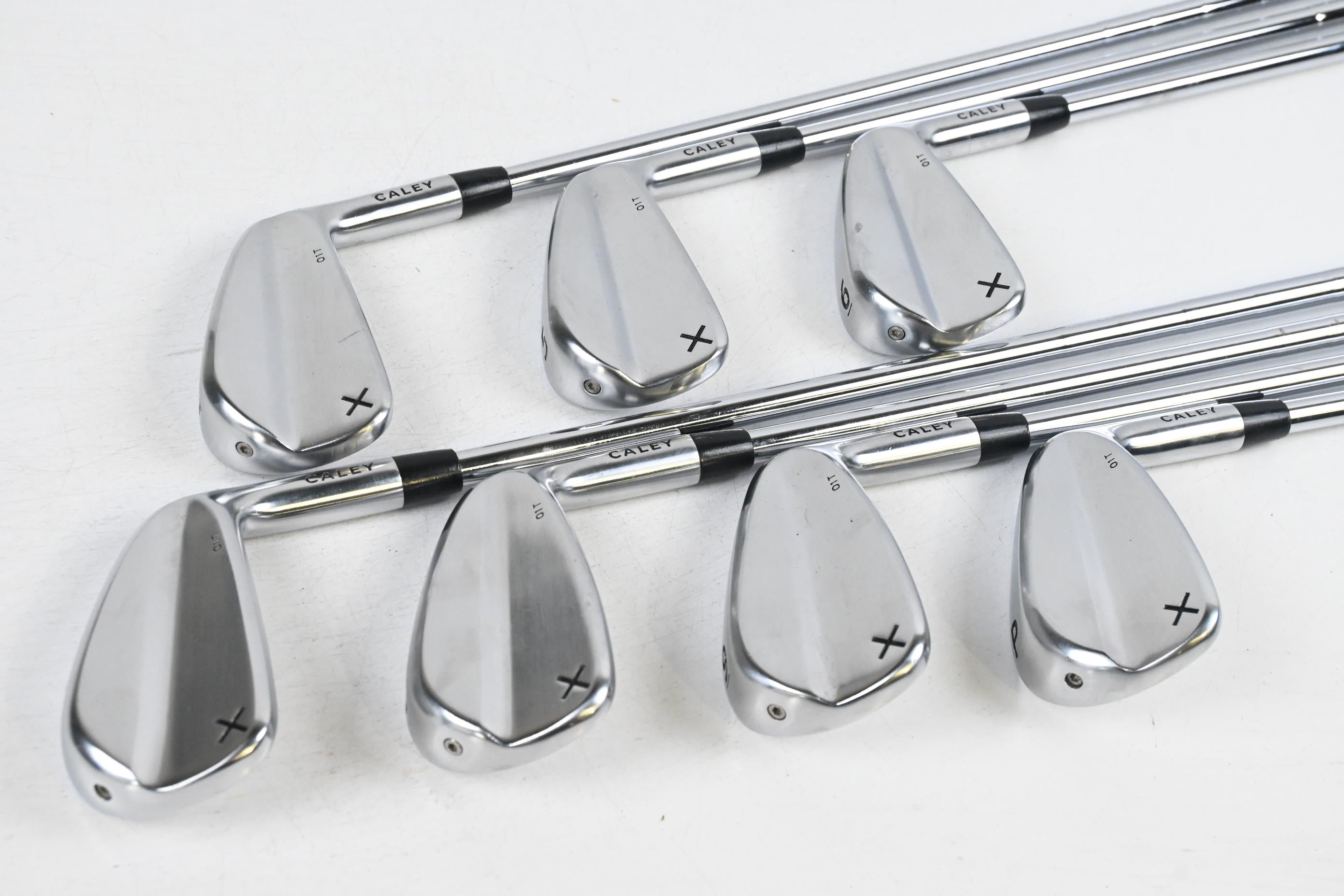 Caley 01T Irons / 4-PW / Regular Flex KBS Tour 110 Shafts