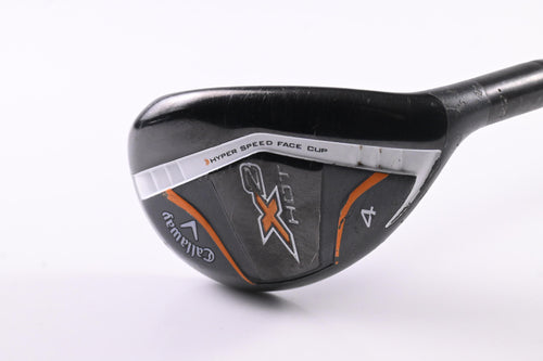 Callaway X2 Hot #4 Hybrid / 22 Degree / Stiff Flex Callaway X2 Hot 65 Shaft
