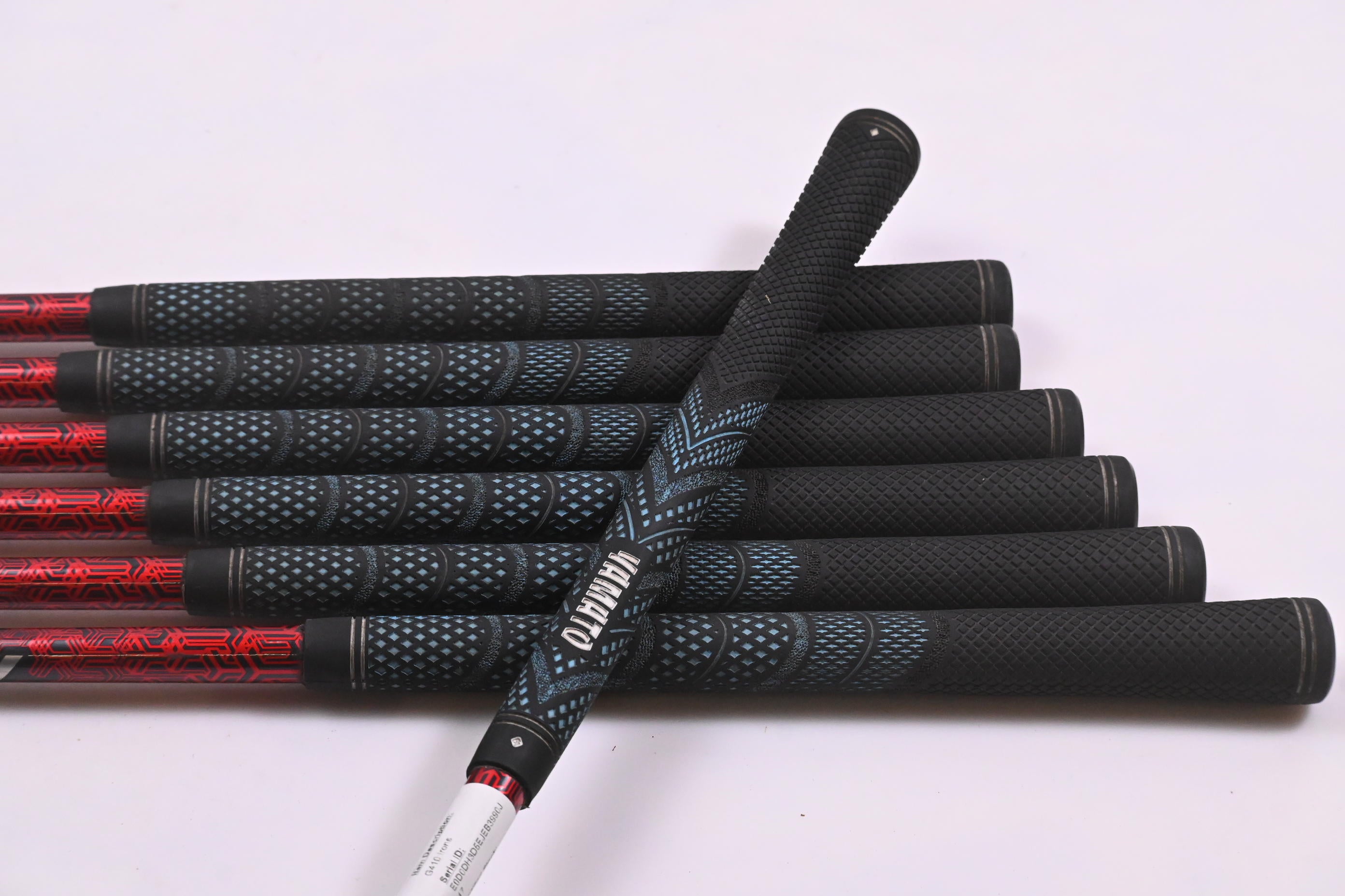 Ping G410 Irons / 5-PW+GW / Green Dot / Regular Flex Ping Alta CB Red Shafts