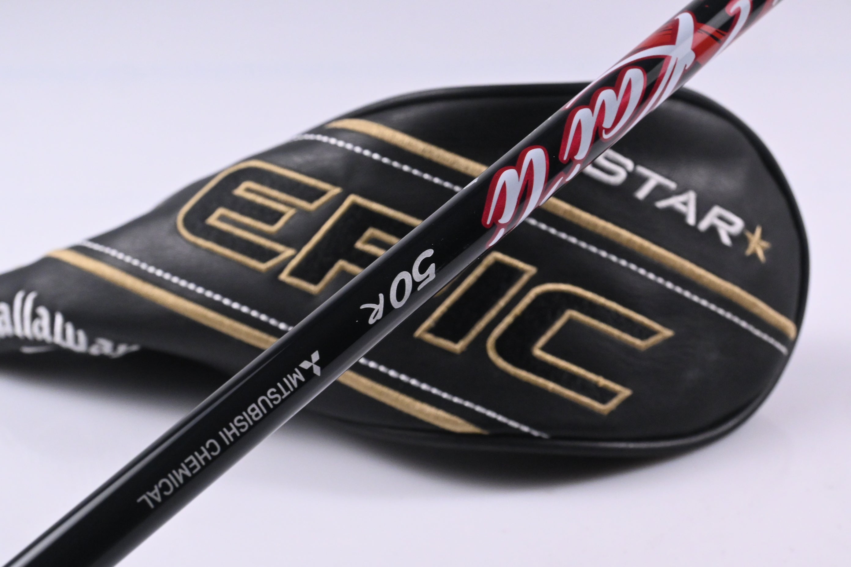 Left Hand Callaway Epic Max Star #3 Wood / 15 Degree / Regular Flex Kai'li Red