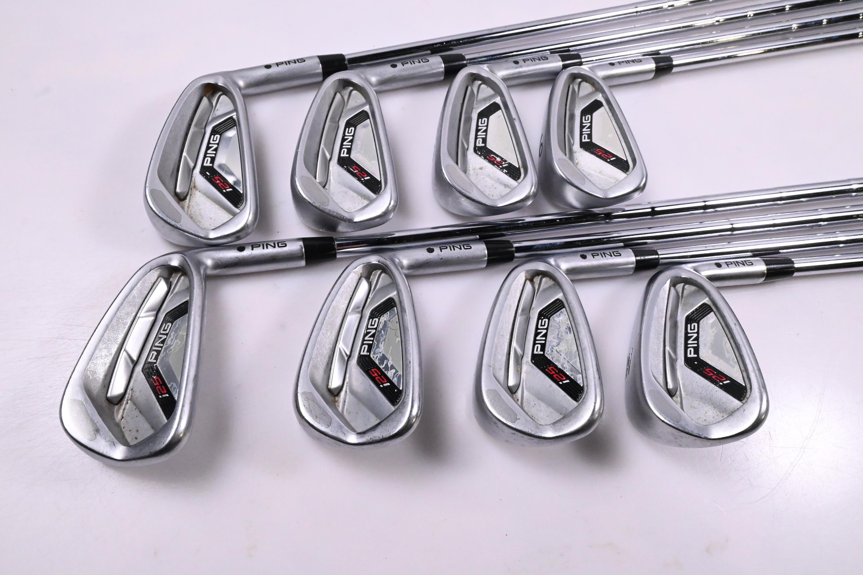 Ping i25 Irons / 3-PW / Black Dot / Stiff Flex Ping CFS Shafts