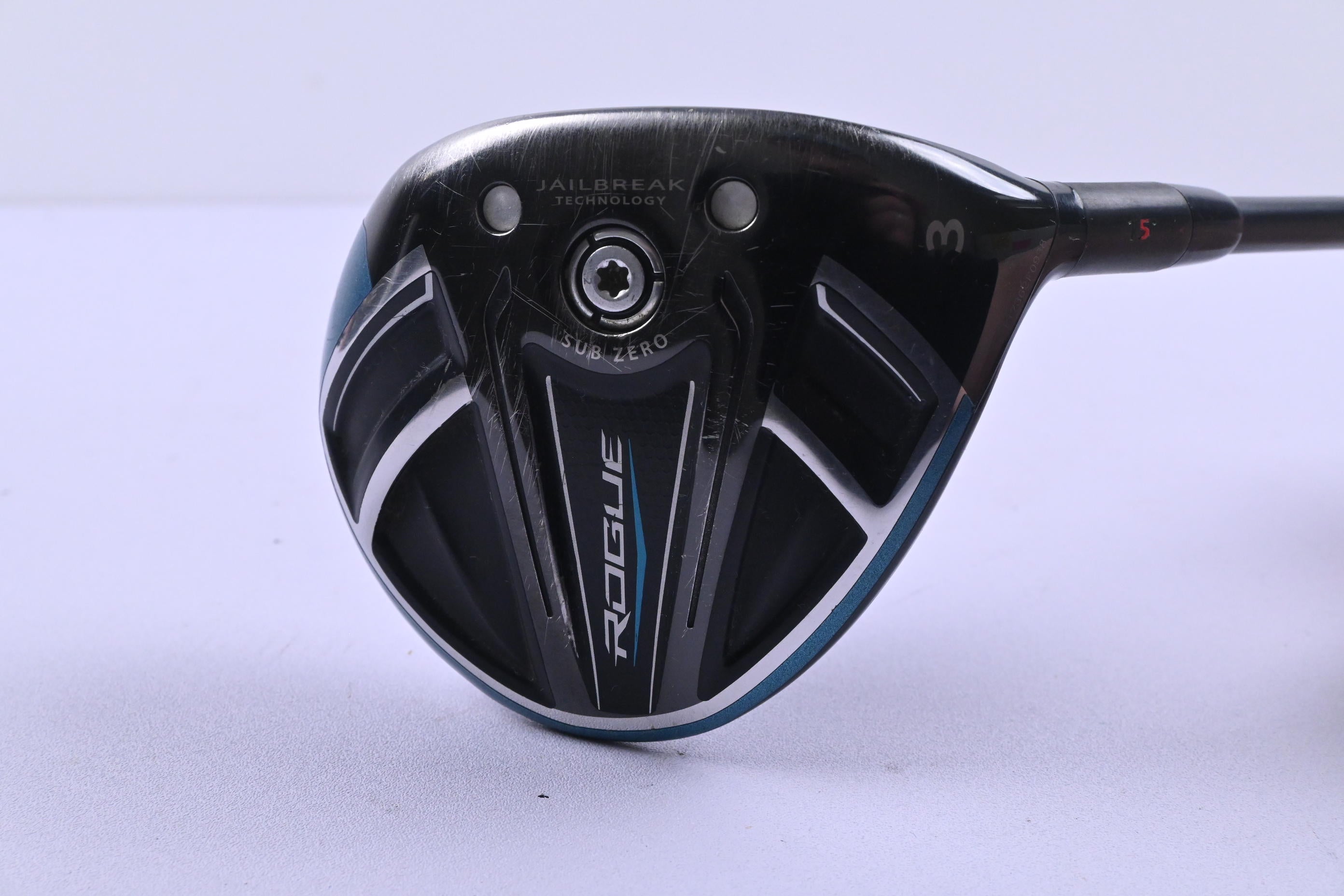 Callaway Rogue Sub Zero #3 Wood / 15 Degree / Stiff Flex HZRDUS Yellow 83 Shaft