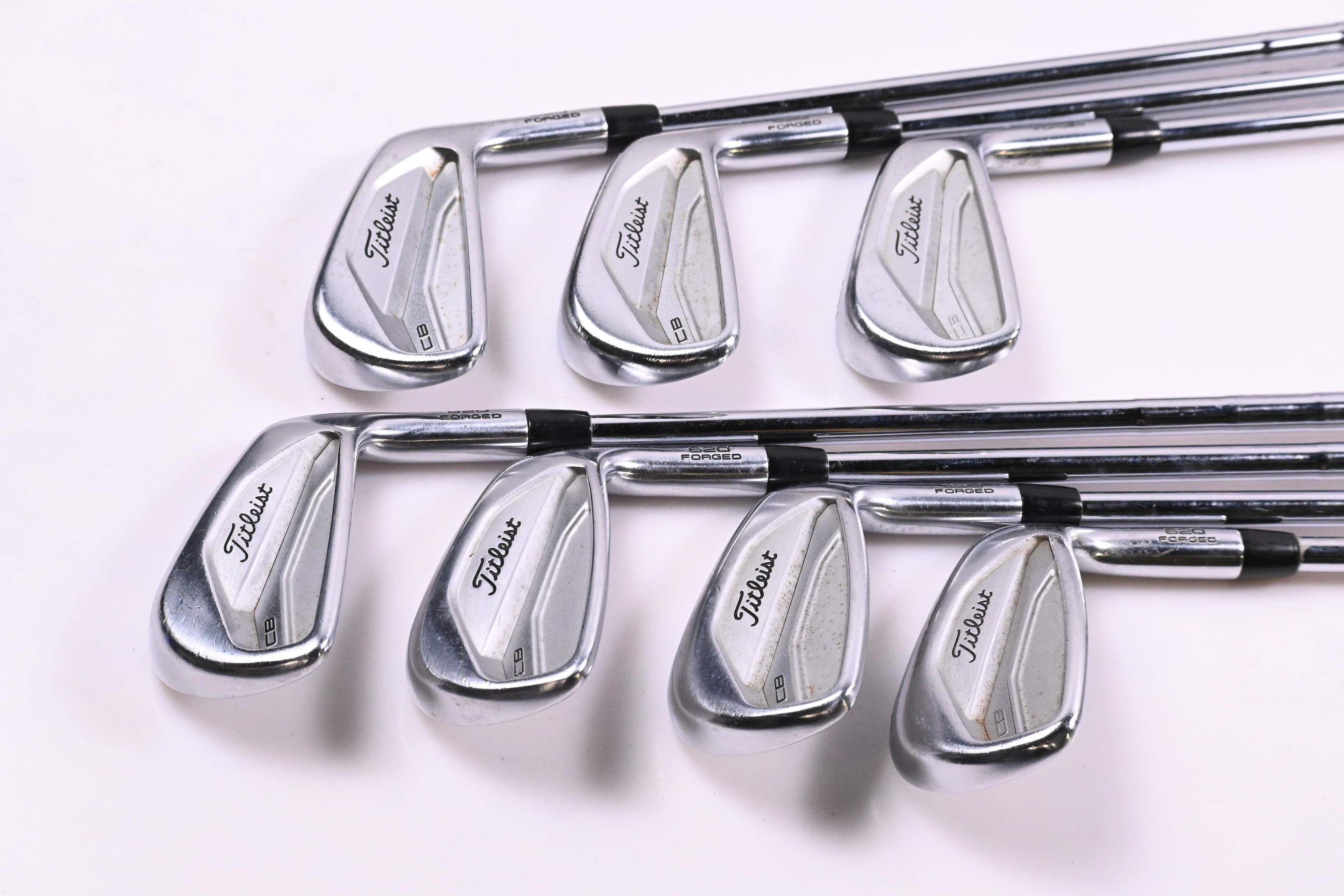 Titleist CB 620 Irons / 4-PW / X-Flex NS Pro Modus 3 Tour 105 Shafts