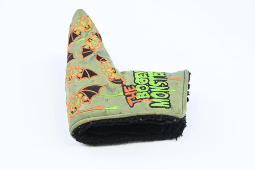 Scotty Cameron 2010 Halloween "The Bogey Monster" Headcover / Blade / Green